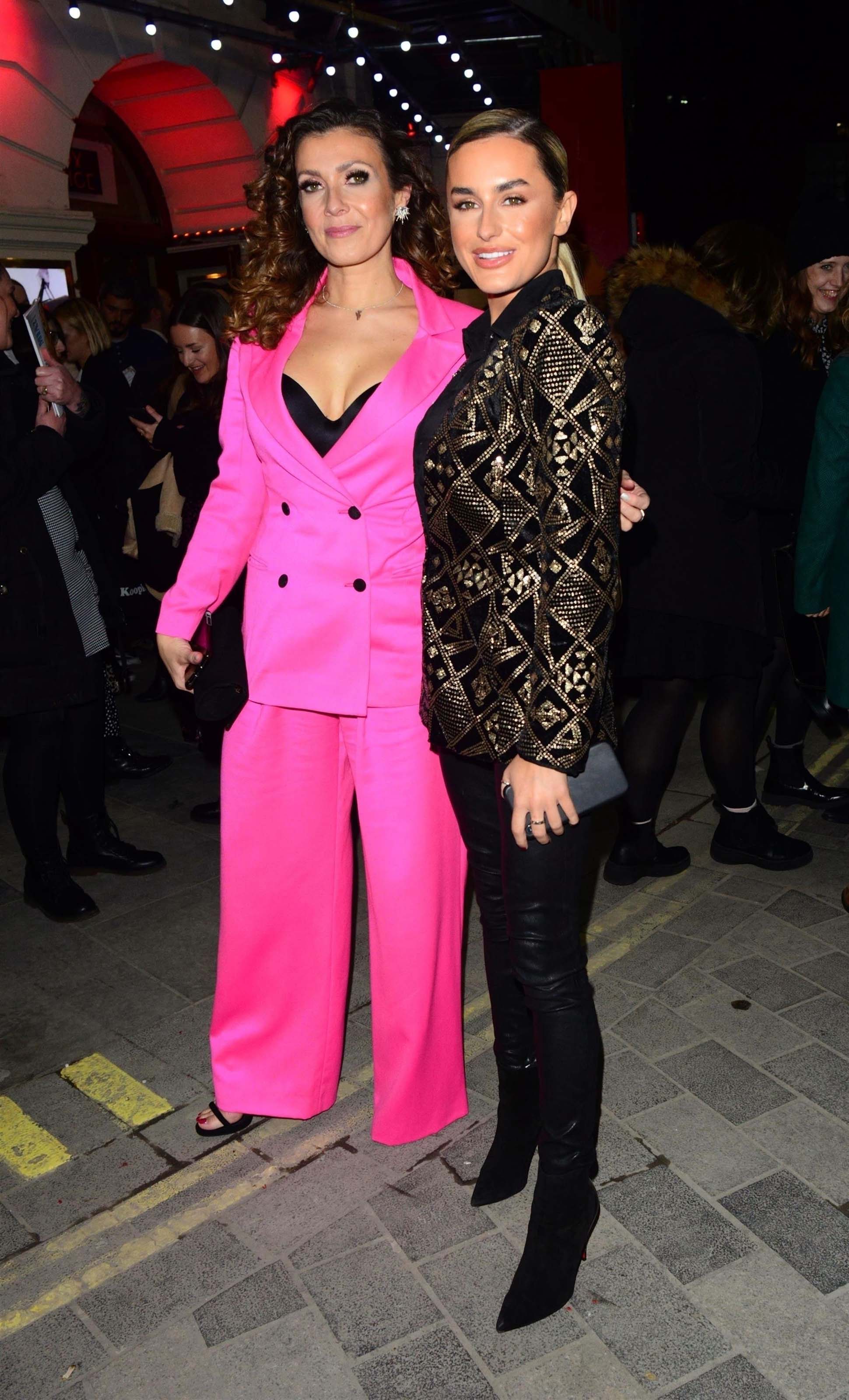 Amber Davies at Press Night for Pretty Woman