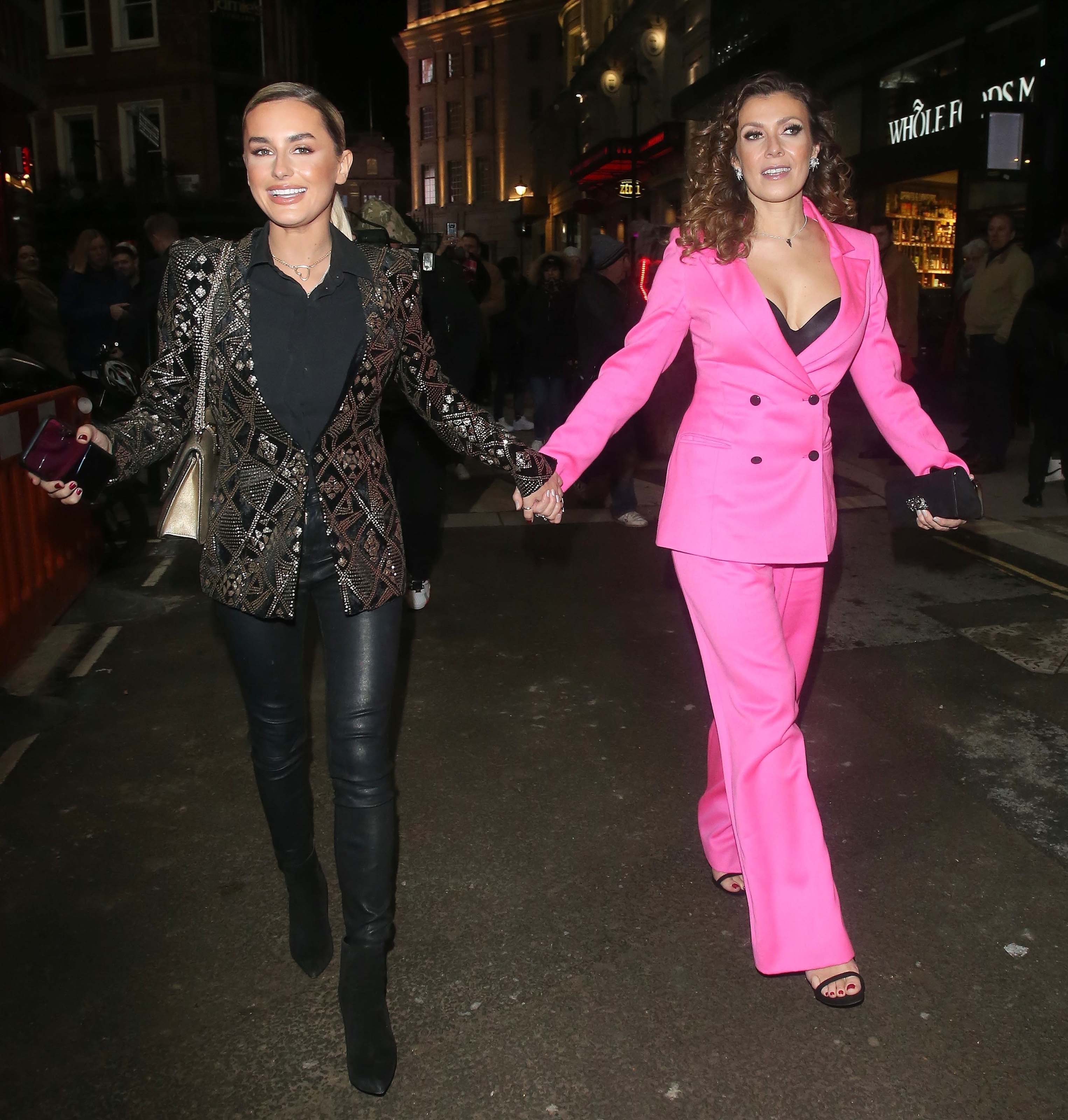 Amber Davies at Press Night for Pretty Woman