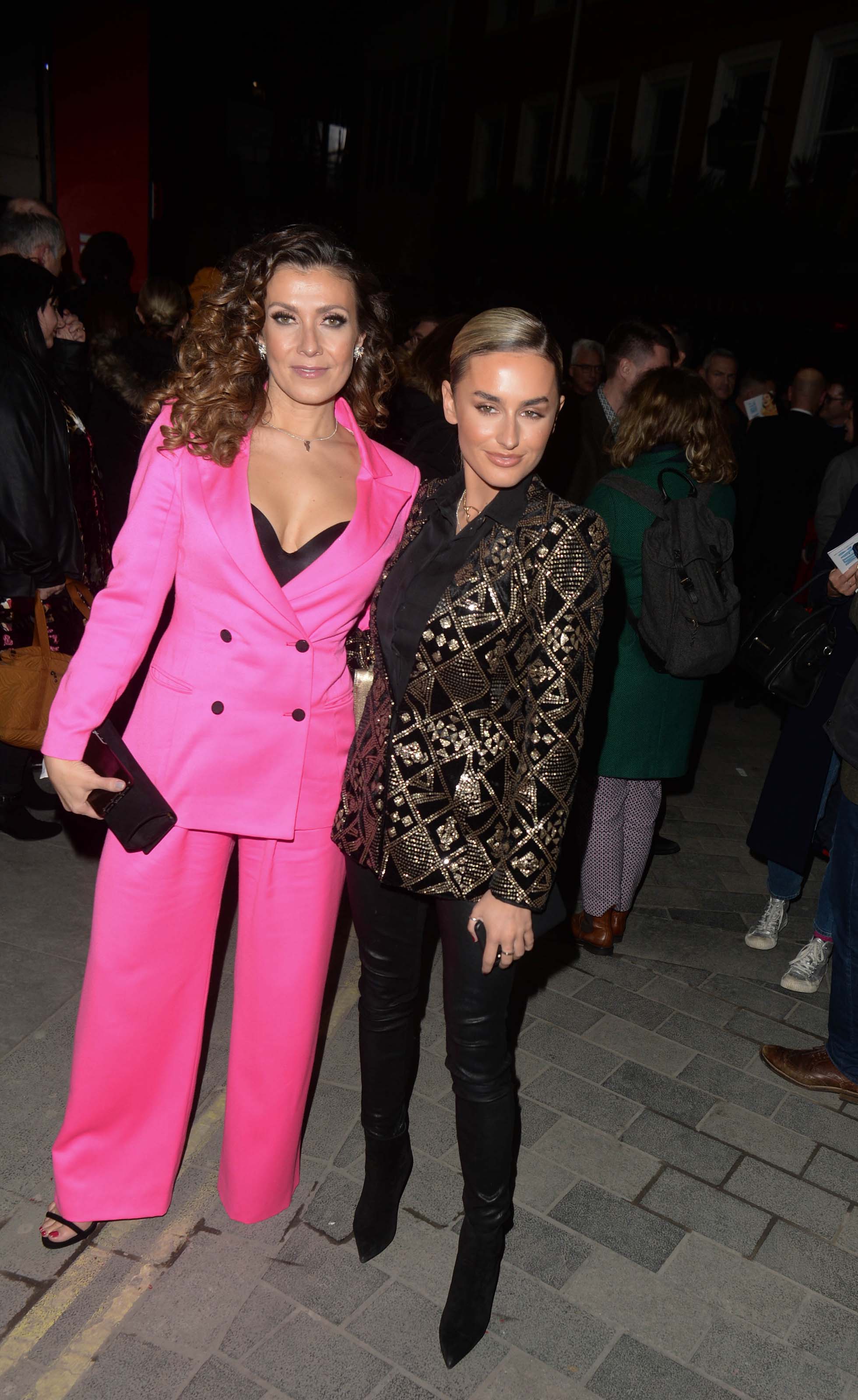 Amber Davies at Press Night for Pretty Woman