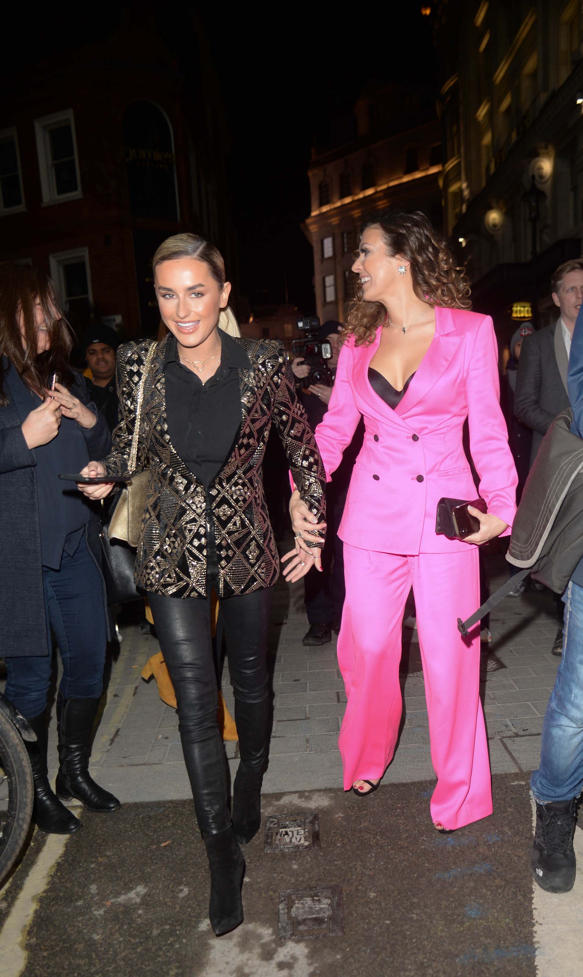 Amber Davies at Press Night for Pretty Woman