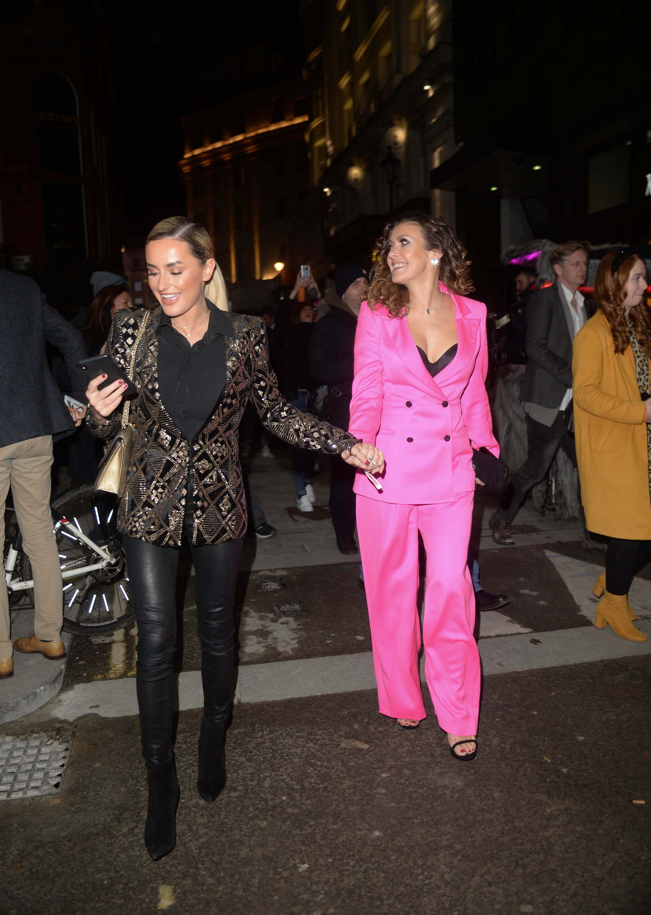 Amber Davies at Press Night for Pretty Woman