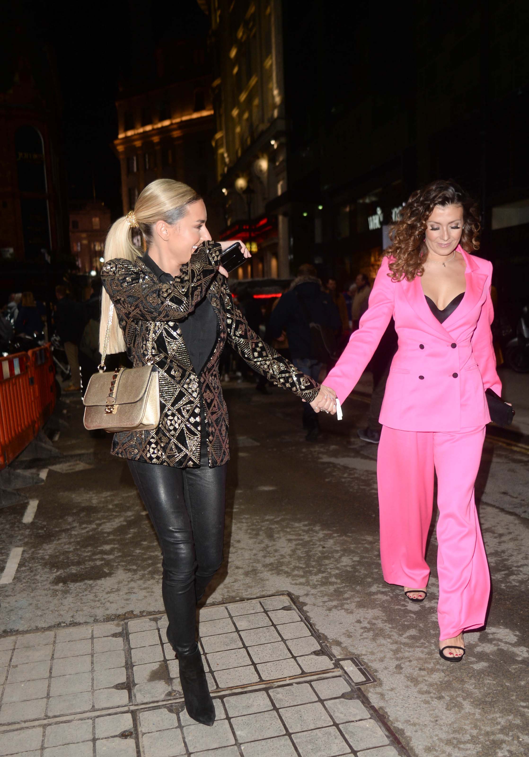 Amber Davies at Press Night for Pretty Woman