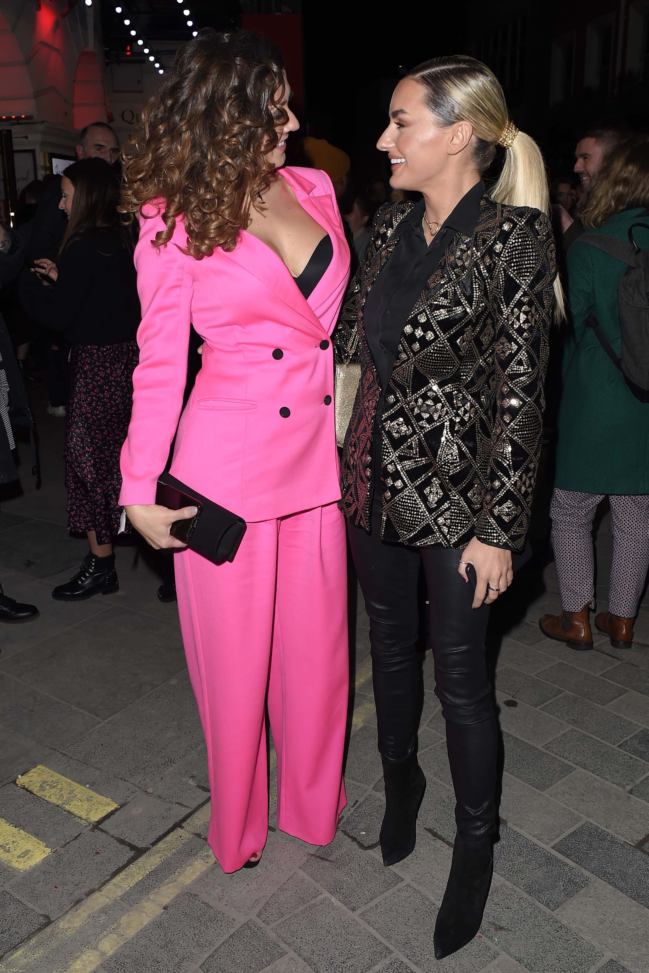 Amber Davies at Press Night for Pretty Woman