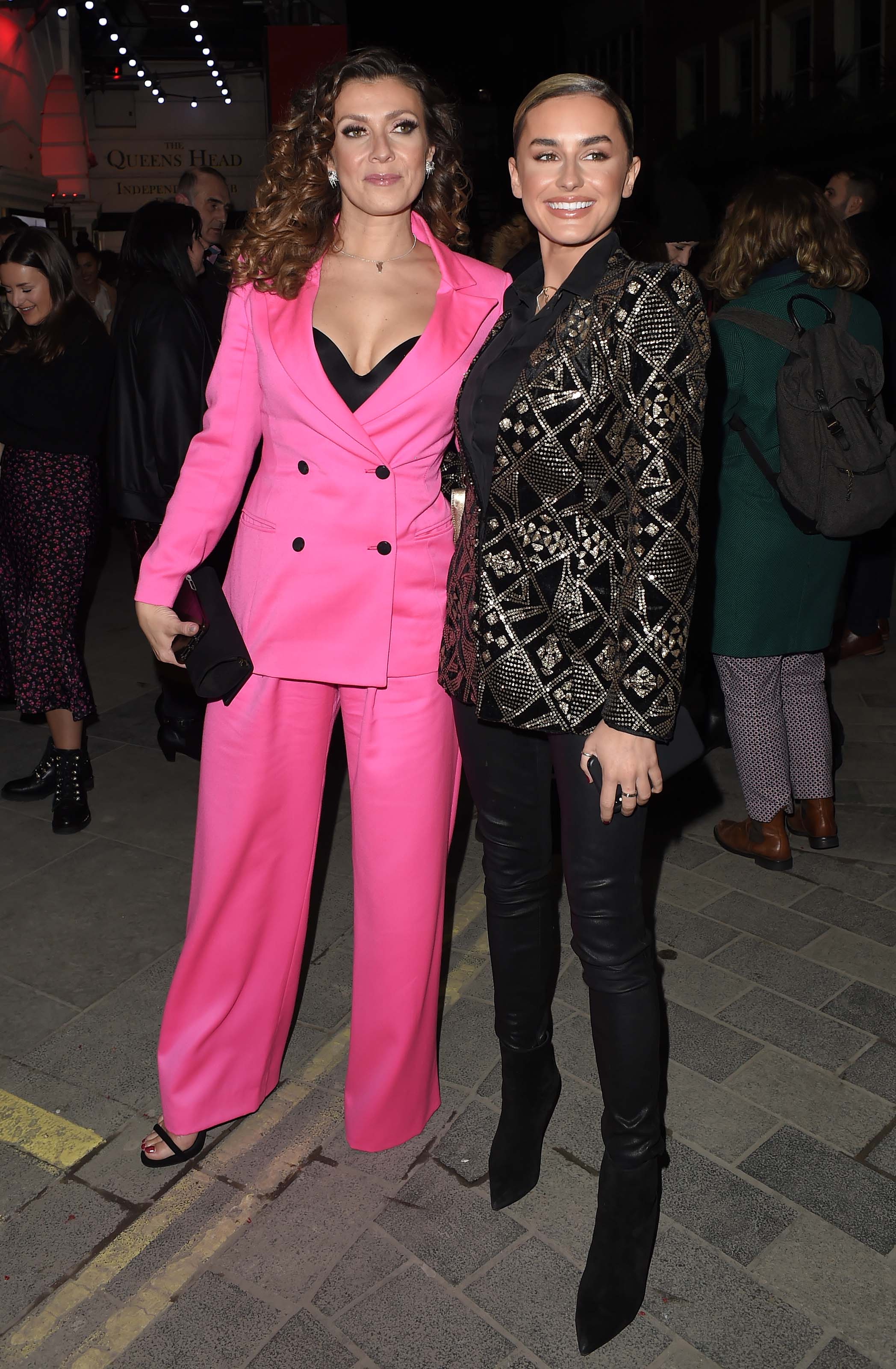 Amber Davies at Press Night for Pretty Woman