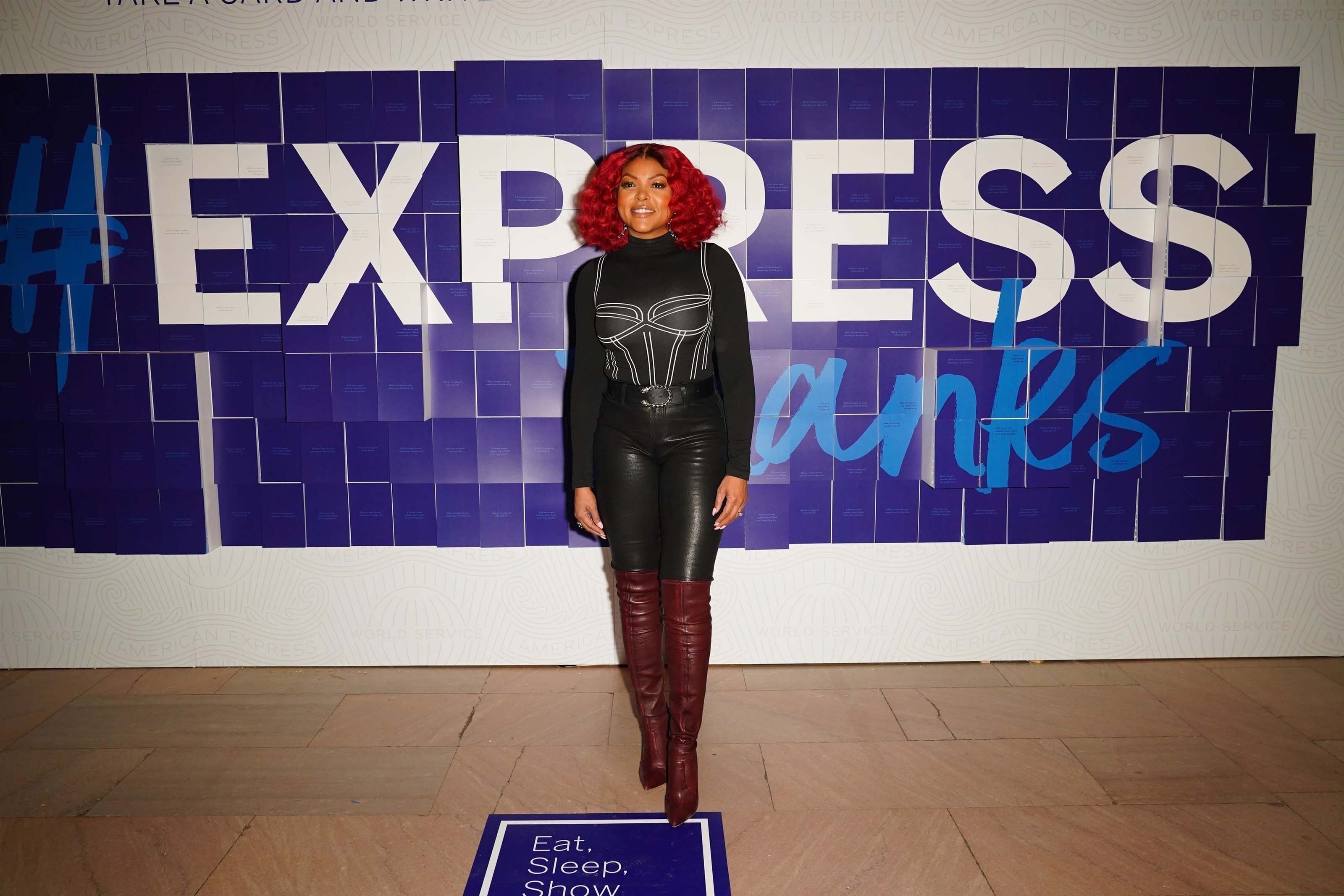 Taraji P Henson at American Express #ExpressThanks