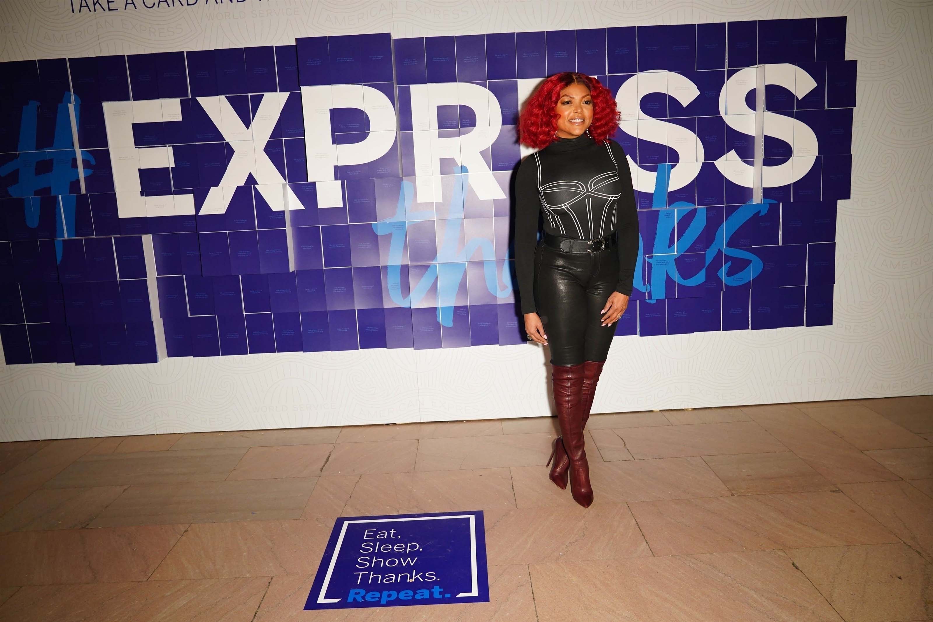 Taraji P Henson at American Express #ExpressThanks