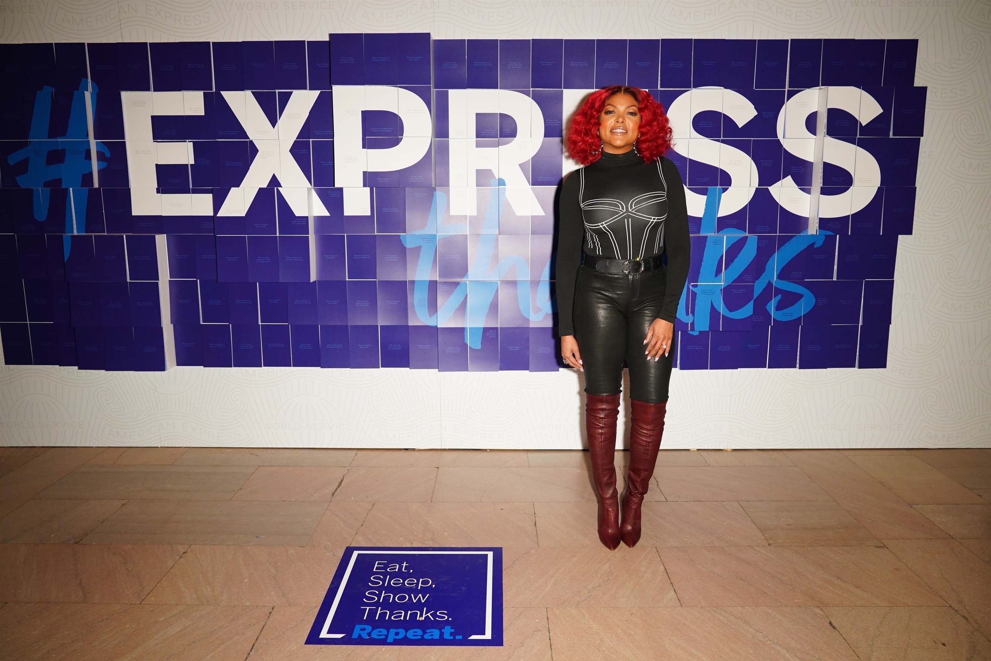 Taraji P Henson at American Express #ExpressThanks