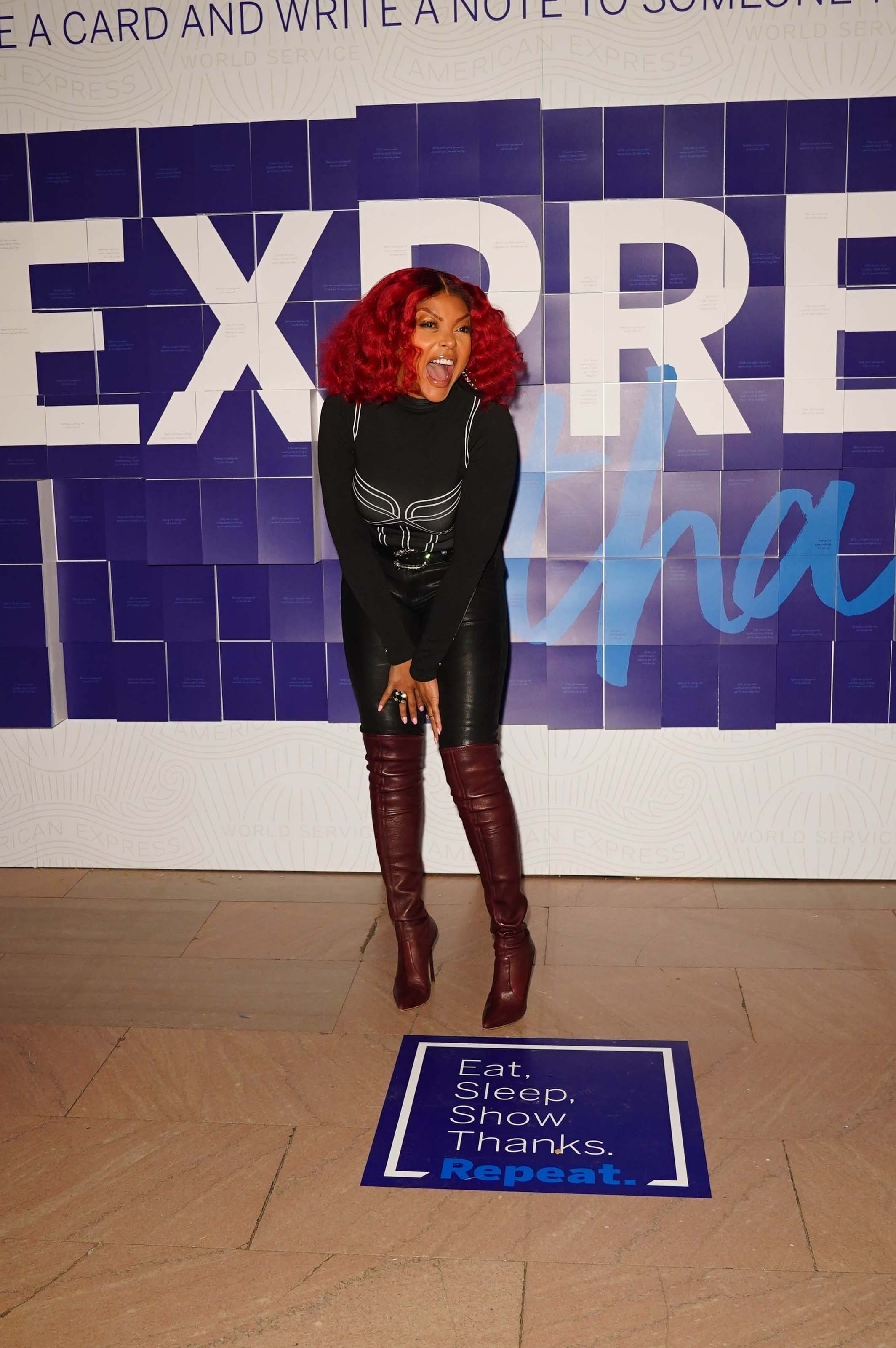 Taraji P Henson at American Express #ExpressThanks