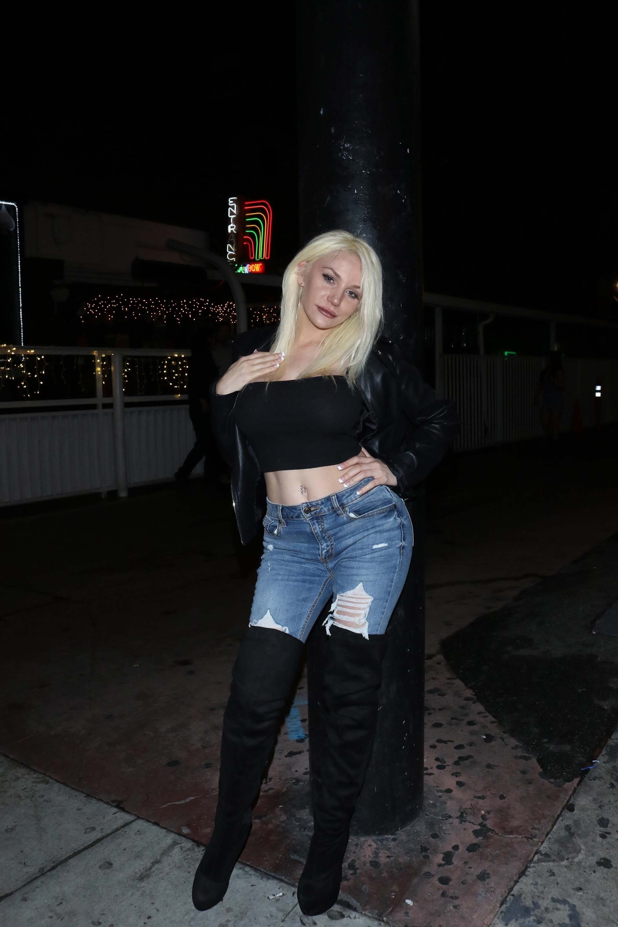 Courtney Stodden at The Rainbow Room