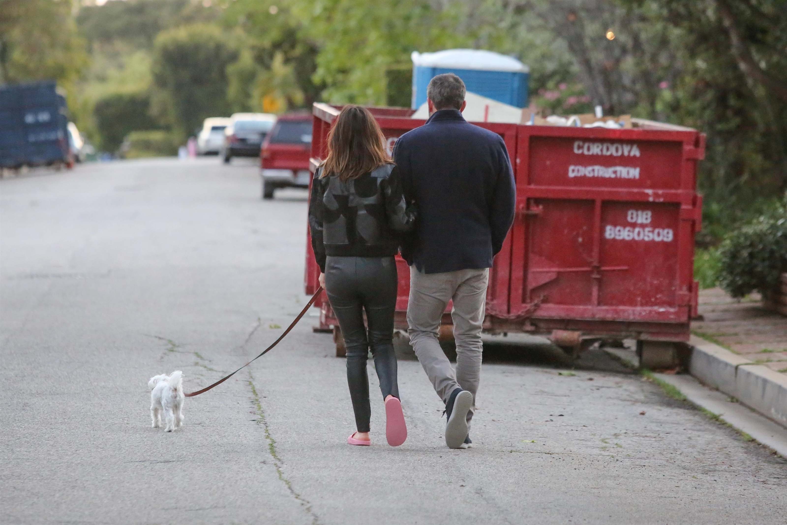 Ana de Armas out for a walk in Brentwood