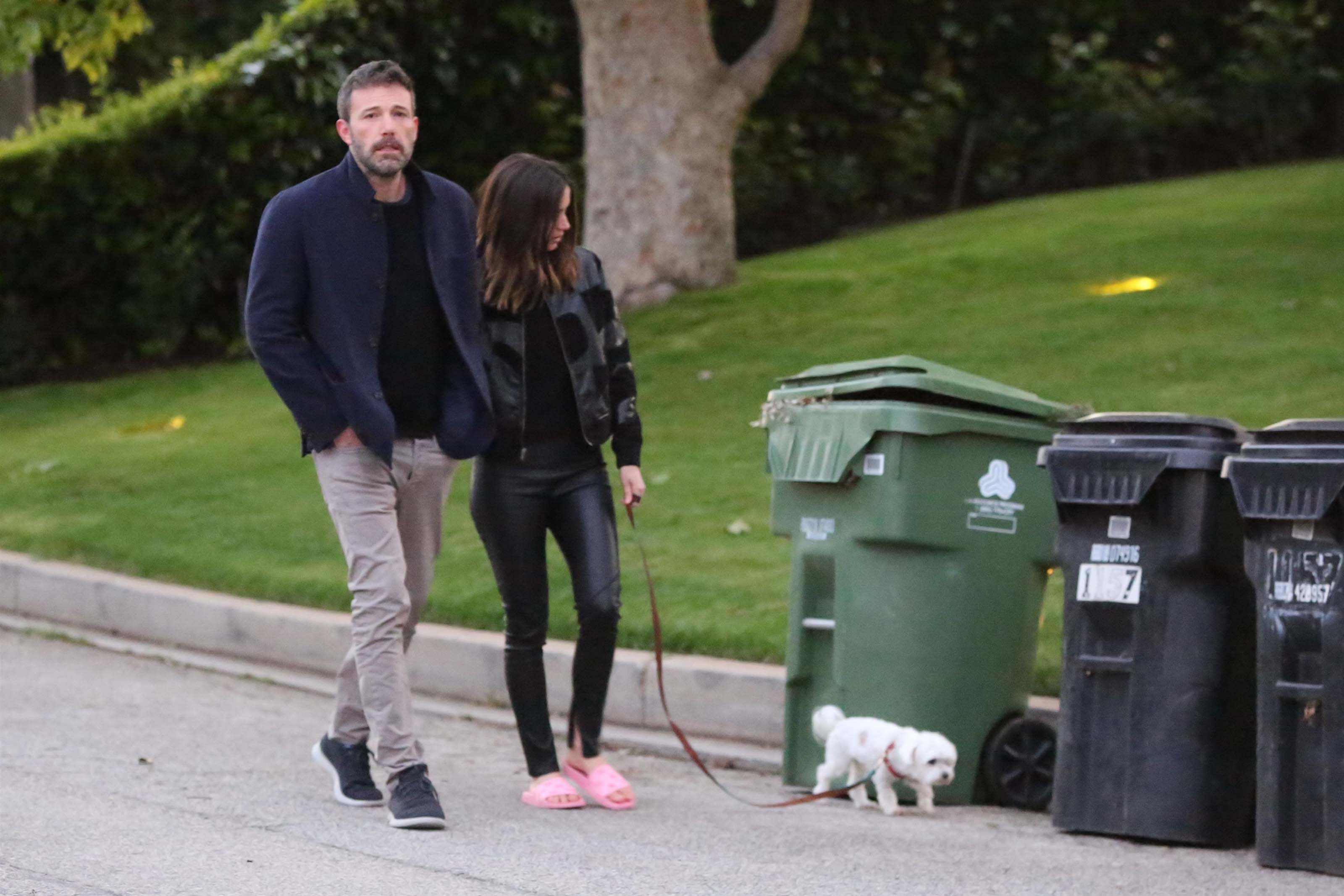 Ana de Armas out for a walk in Brentwood