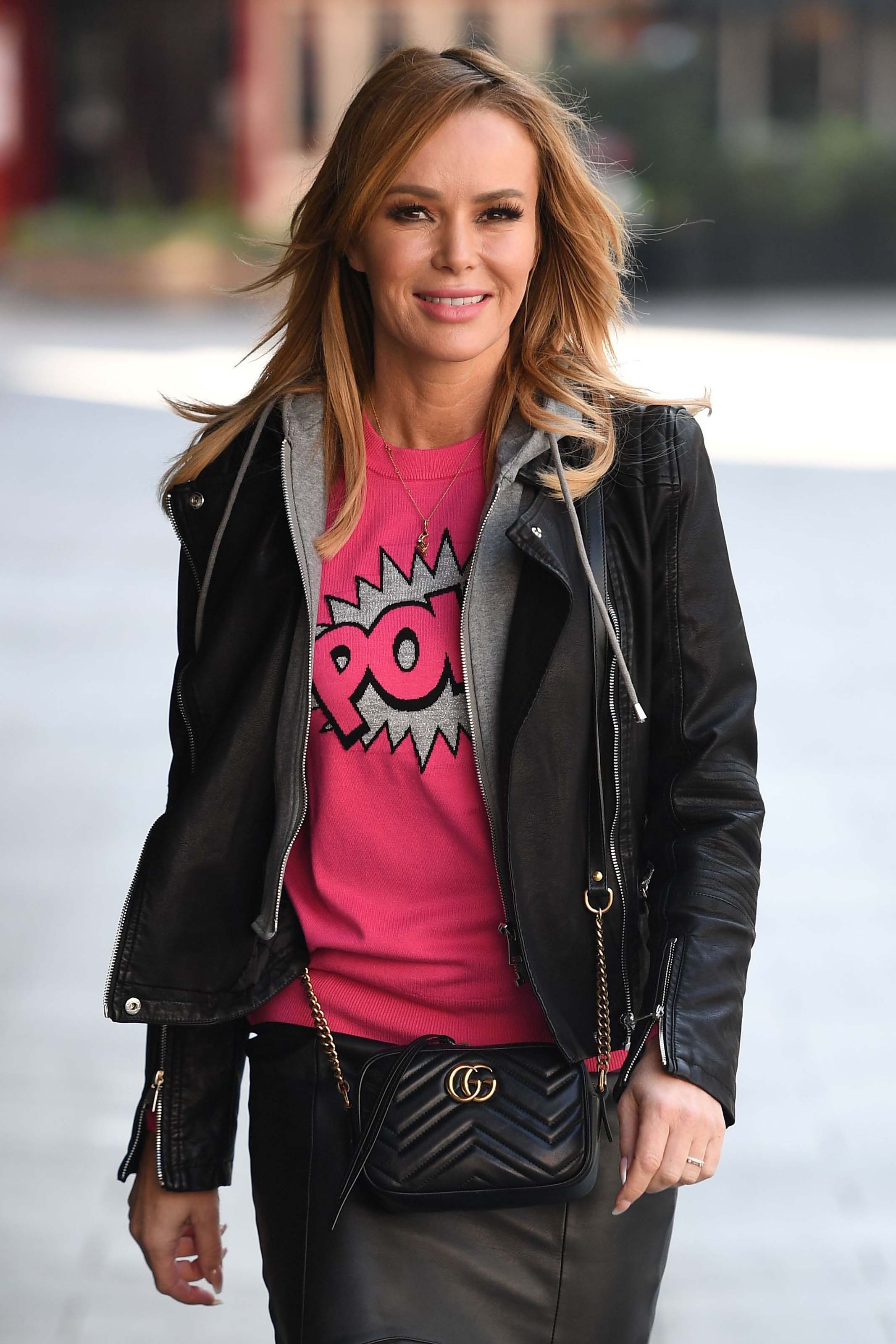 Amanda Holden at Heart Radio in London 27th March 2020
