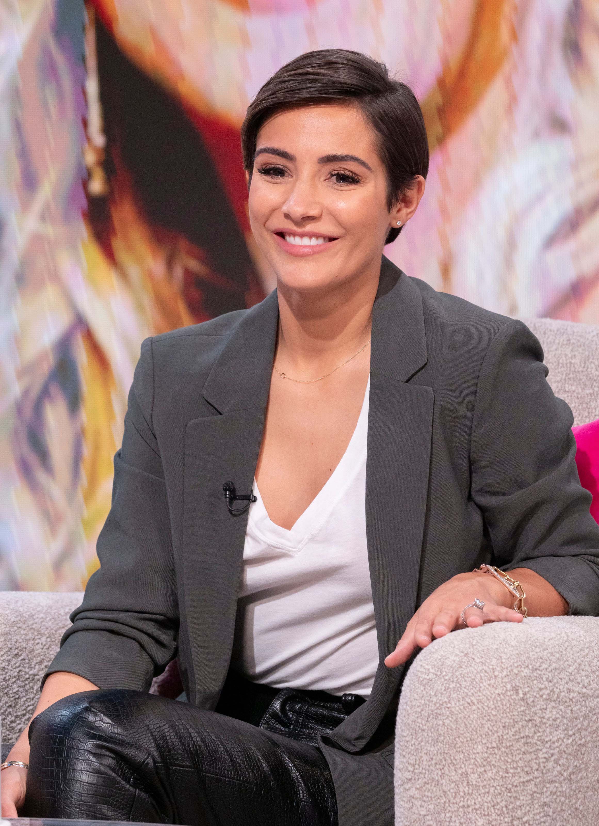 Frankie Bridge at Lorraine TV Show in London 5th March 2020