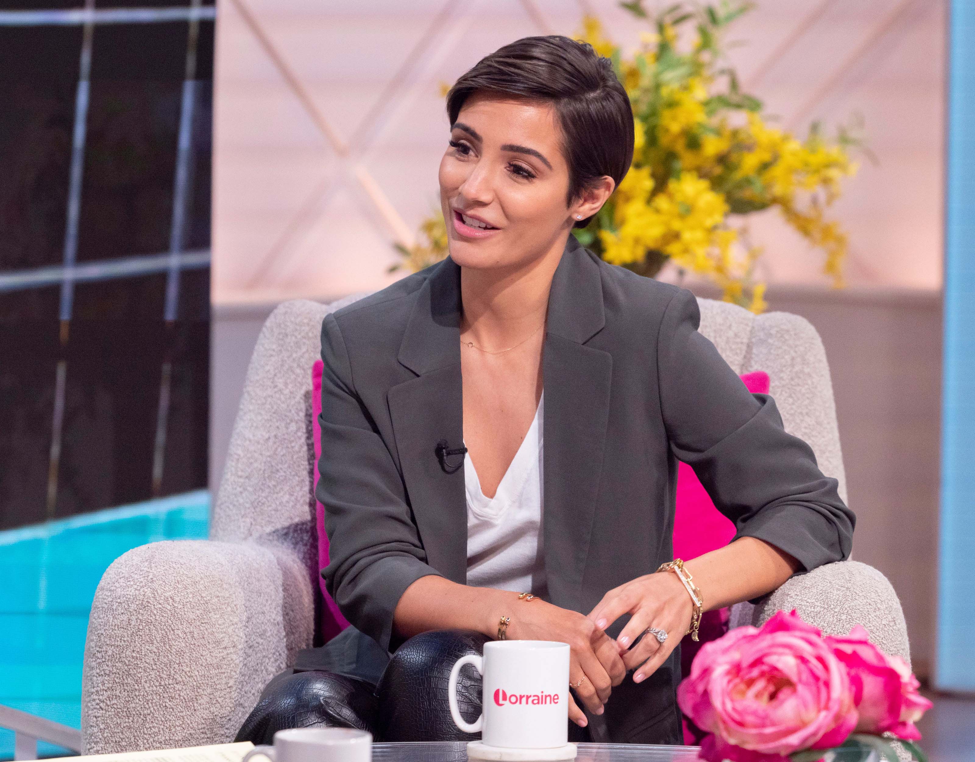 Frankie Bridge at Lorraine TV Show in London 5th March 2020