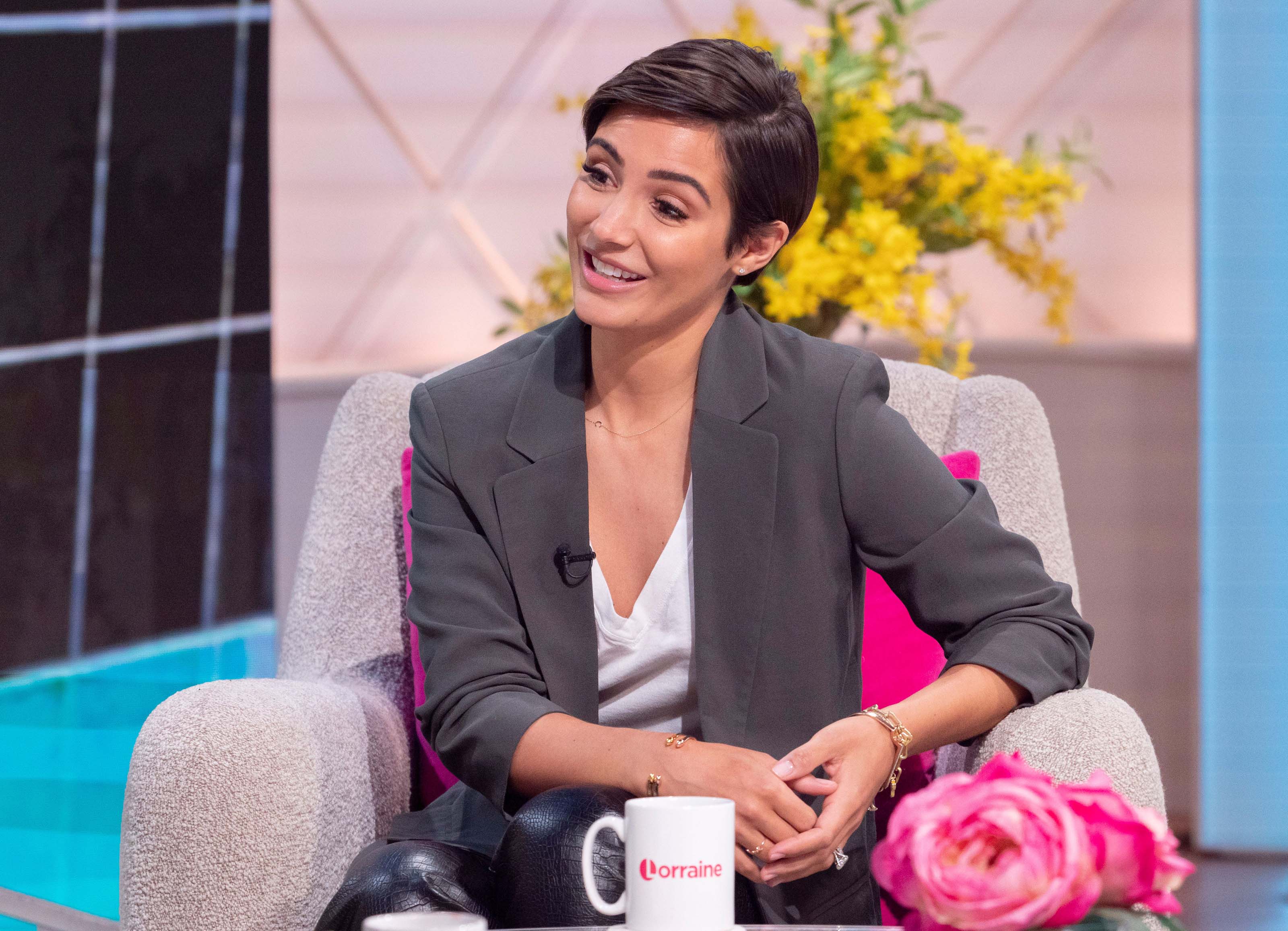 Frankie Bridge at Lorraine TV Show in London 5th March 2020