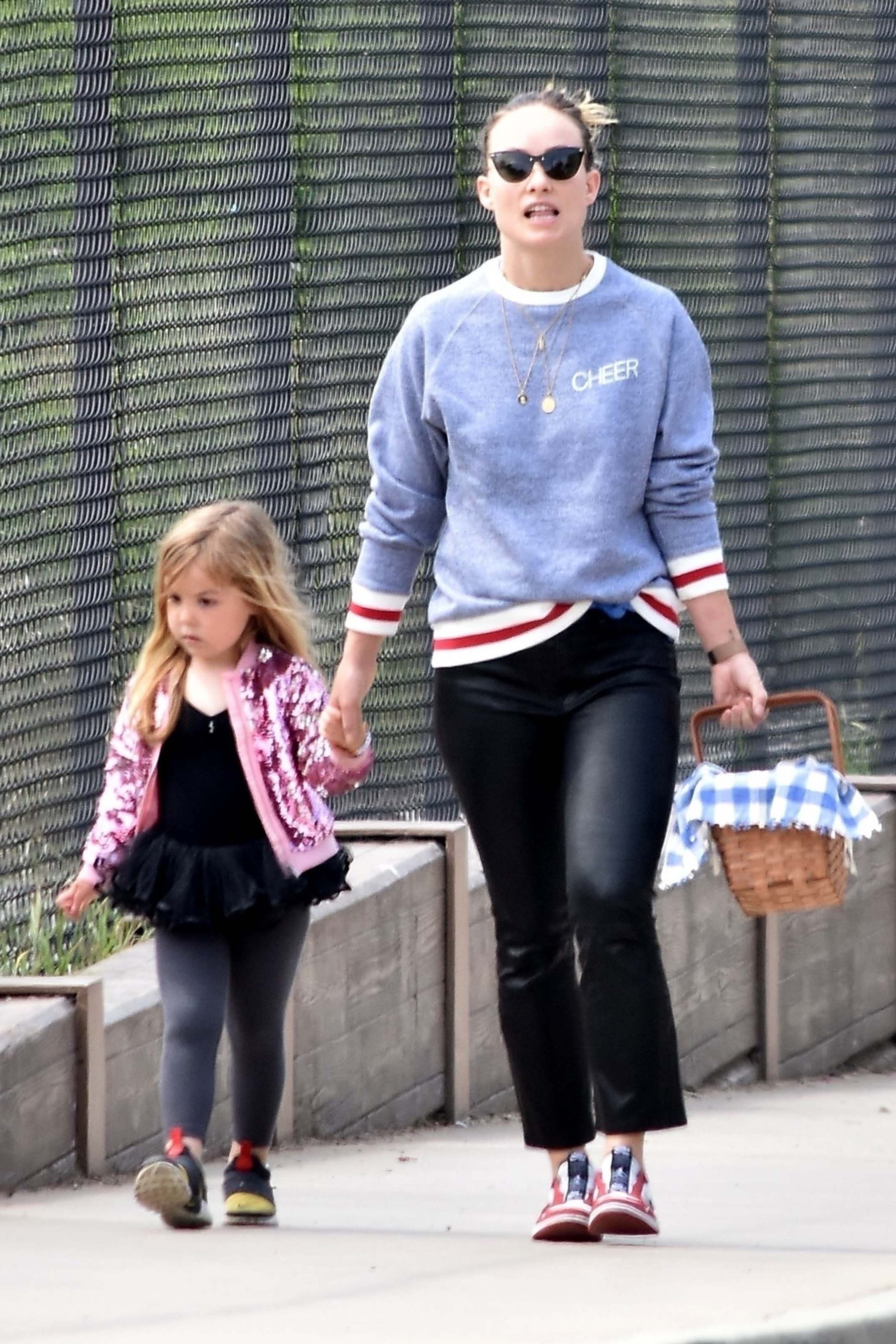 Olivia Wilde makes a trip to the park