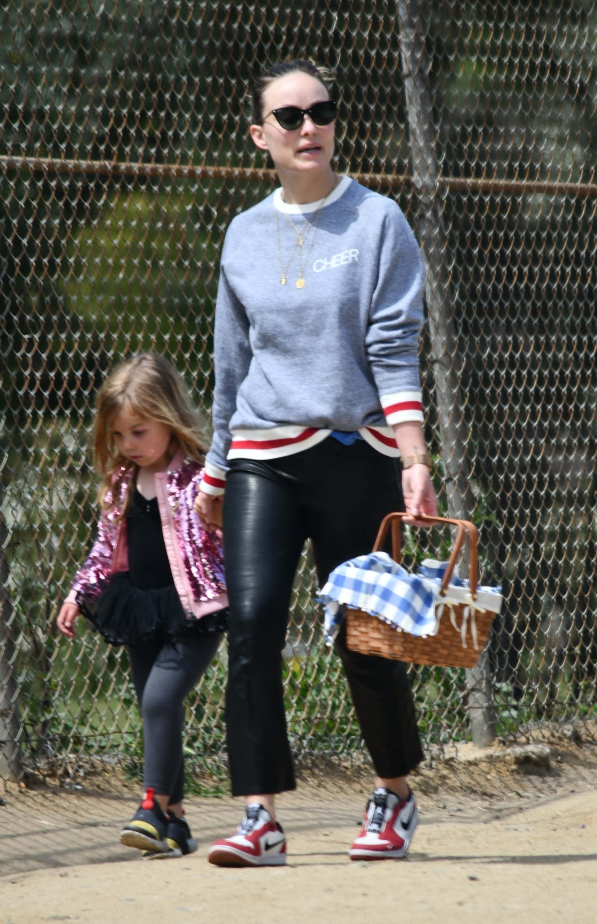 Olivia Wilde makes a trip to the park