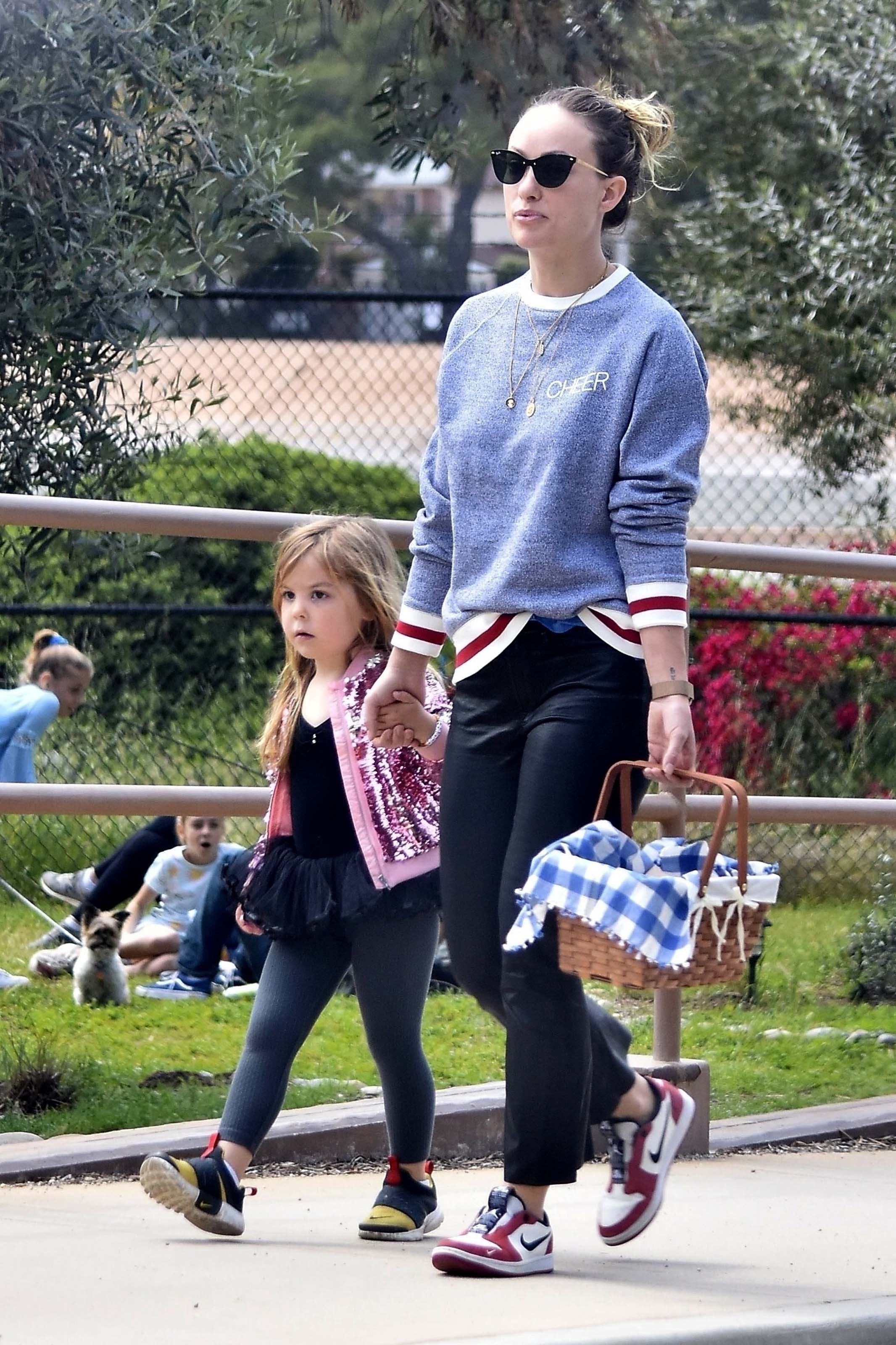 Olivia Wilde makes a trip to the park