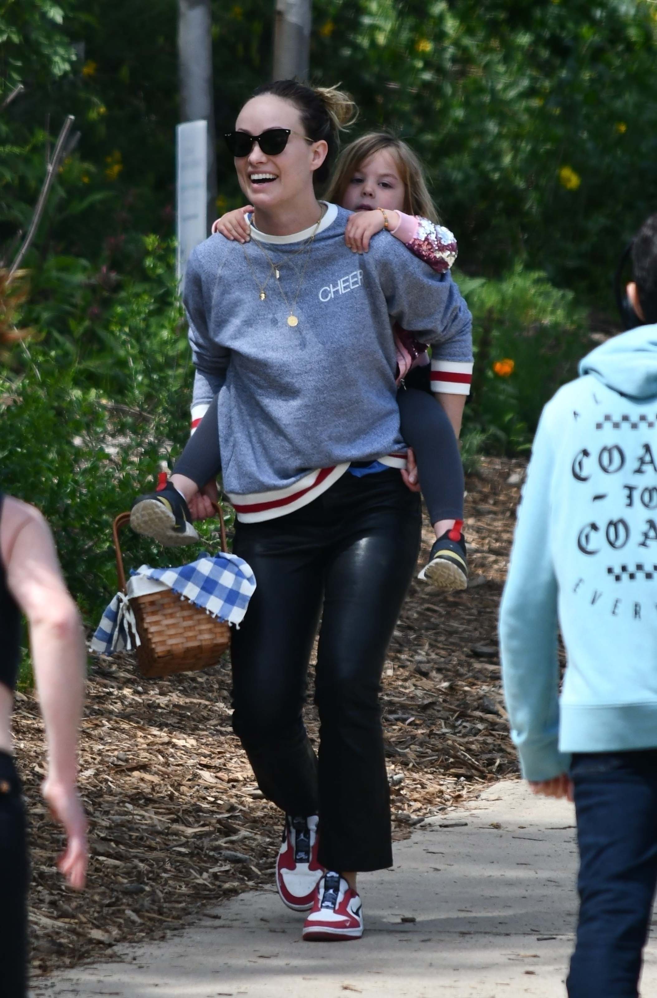 Olivia Wilde makes a trip to the park