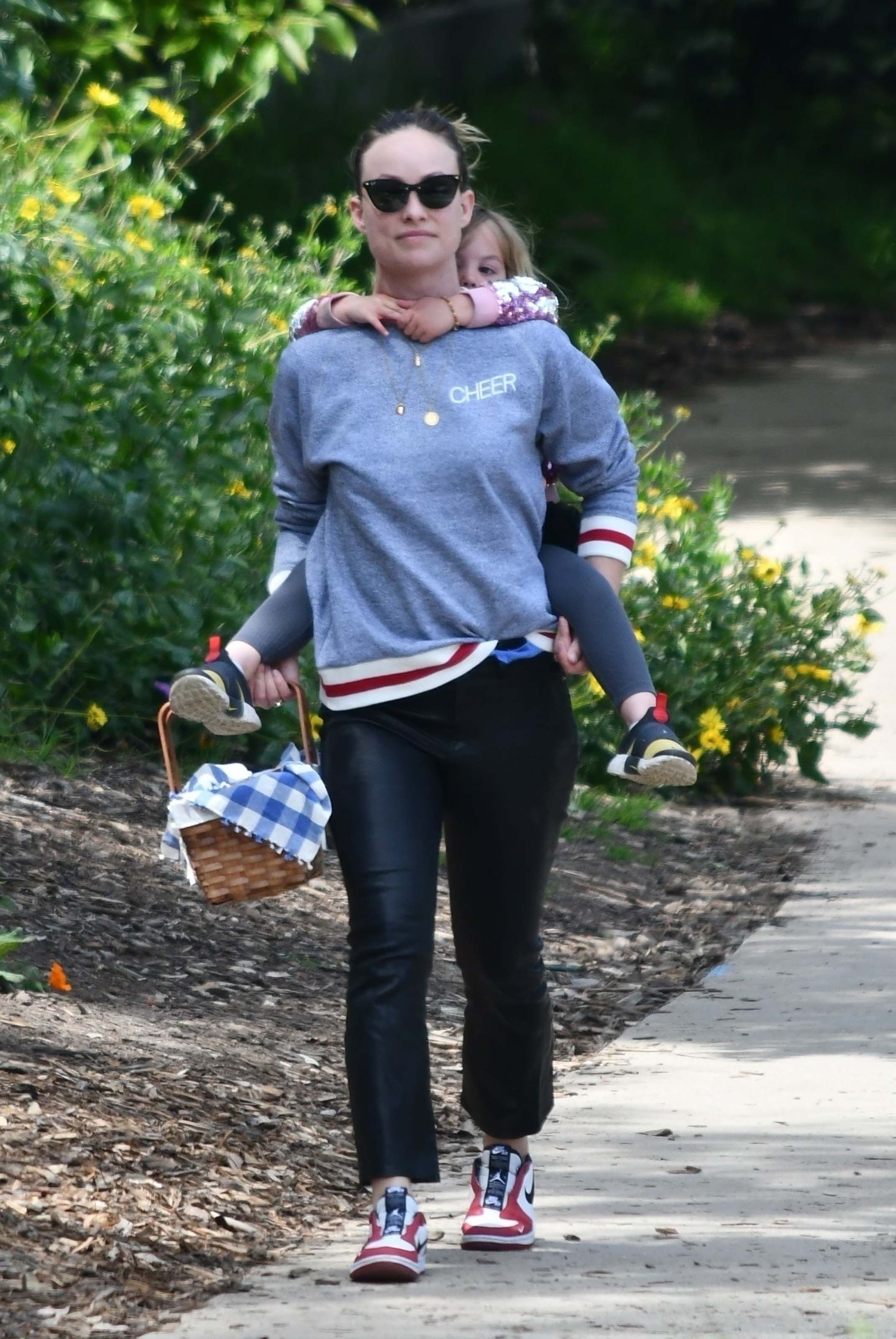 Olivia Wilde makes a trip to the park