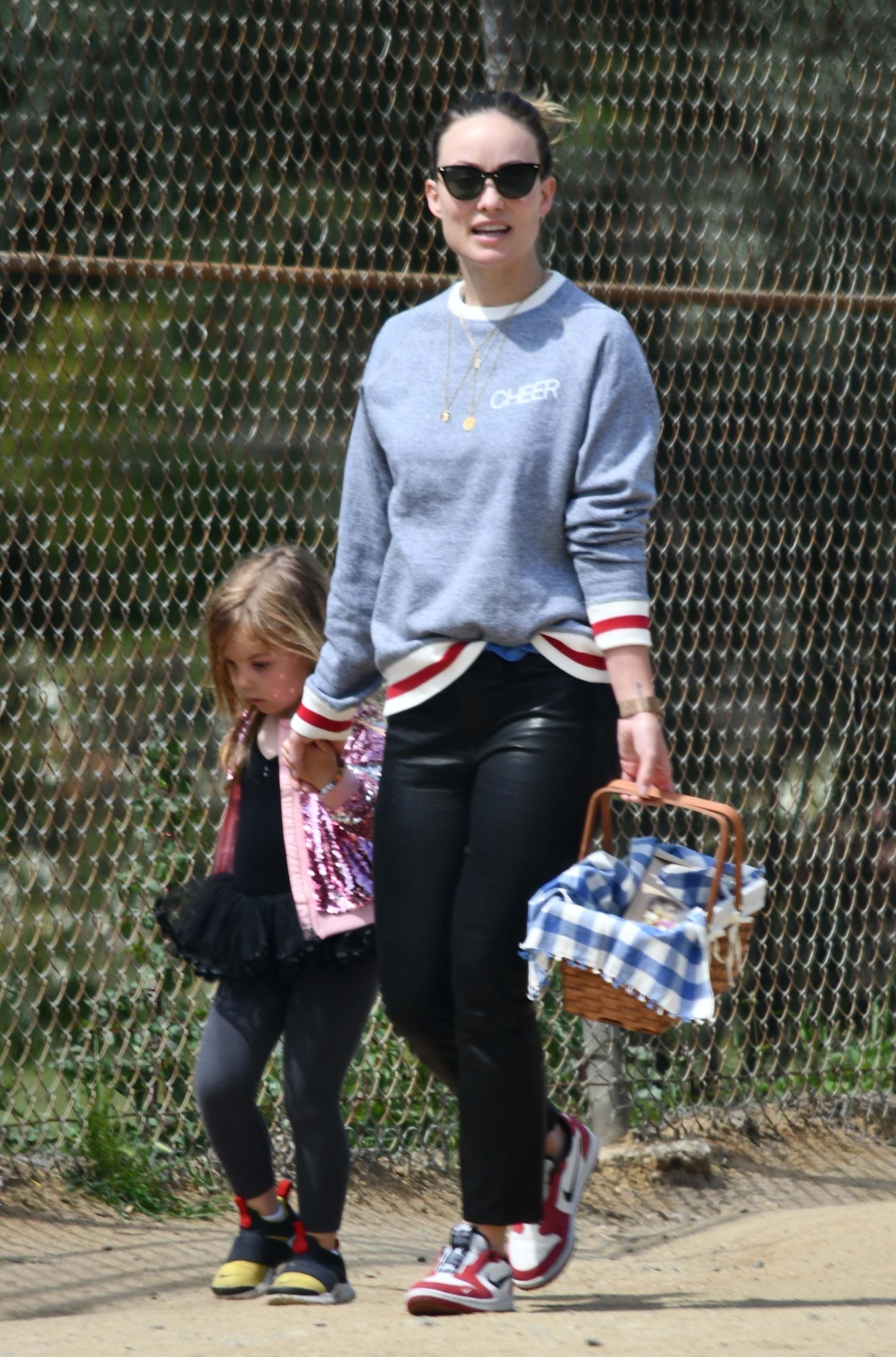 Olivia Wilde makes a trip to the park