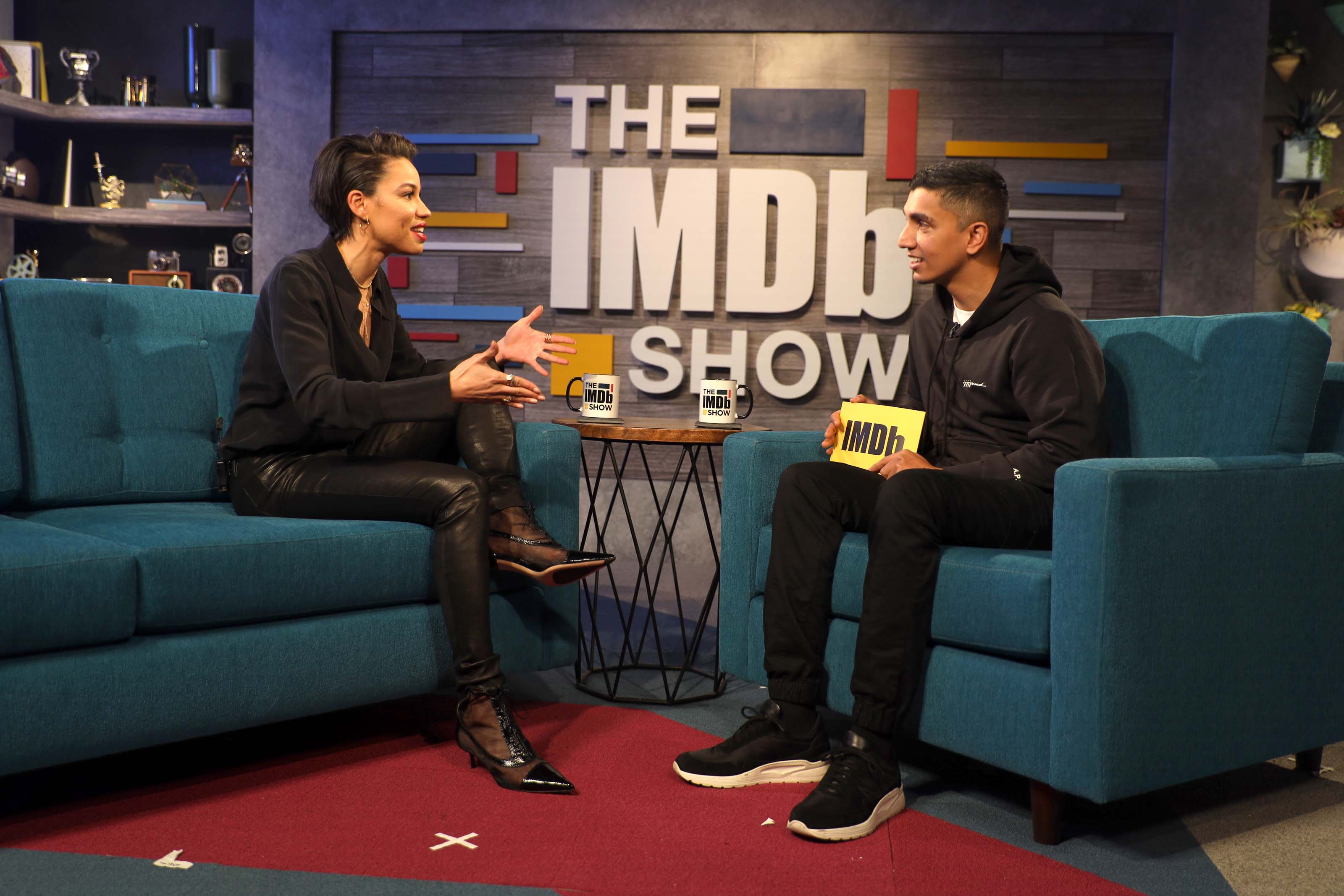 Jurnee Smollett-Bell on the IMDb Show