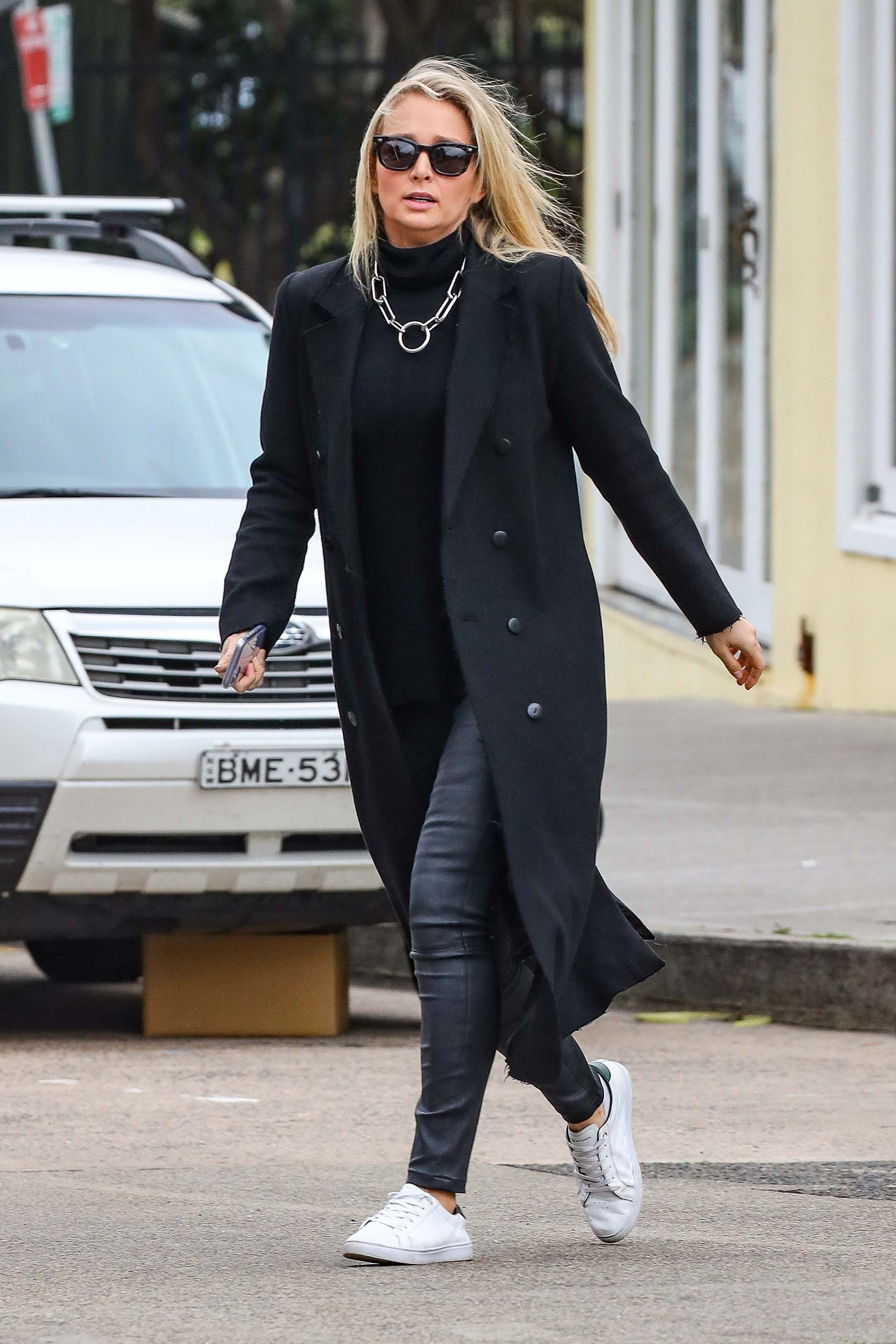 Anna Heinrich stepping out for brunch