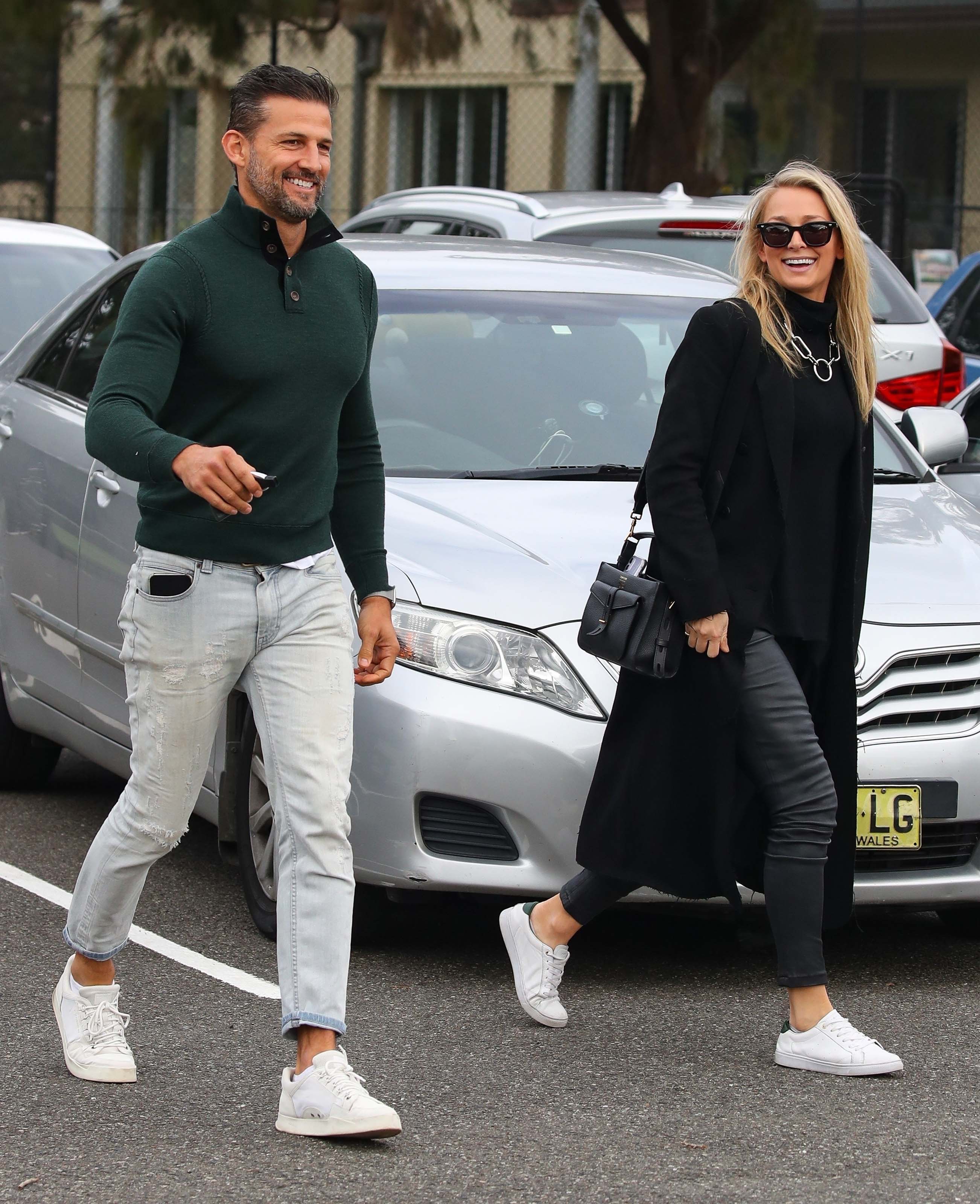 Anna Heinrich stepping out for brunch