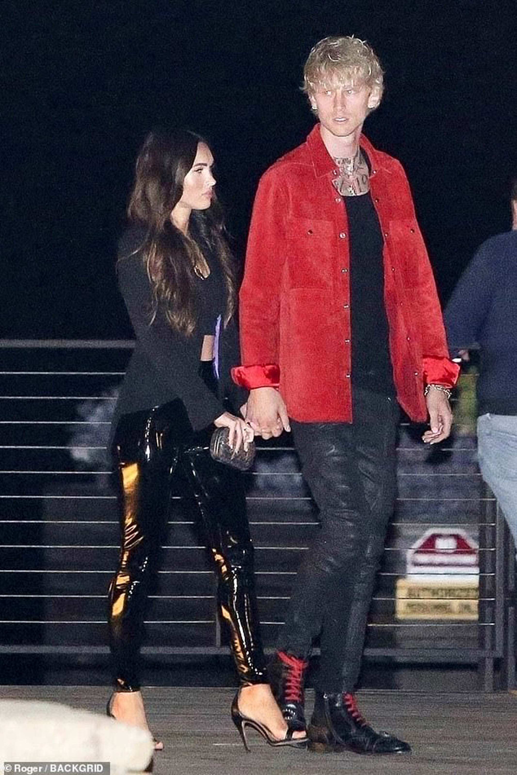 Megan Fox out at dinner date in Malibu