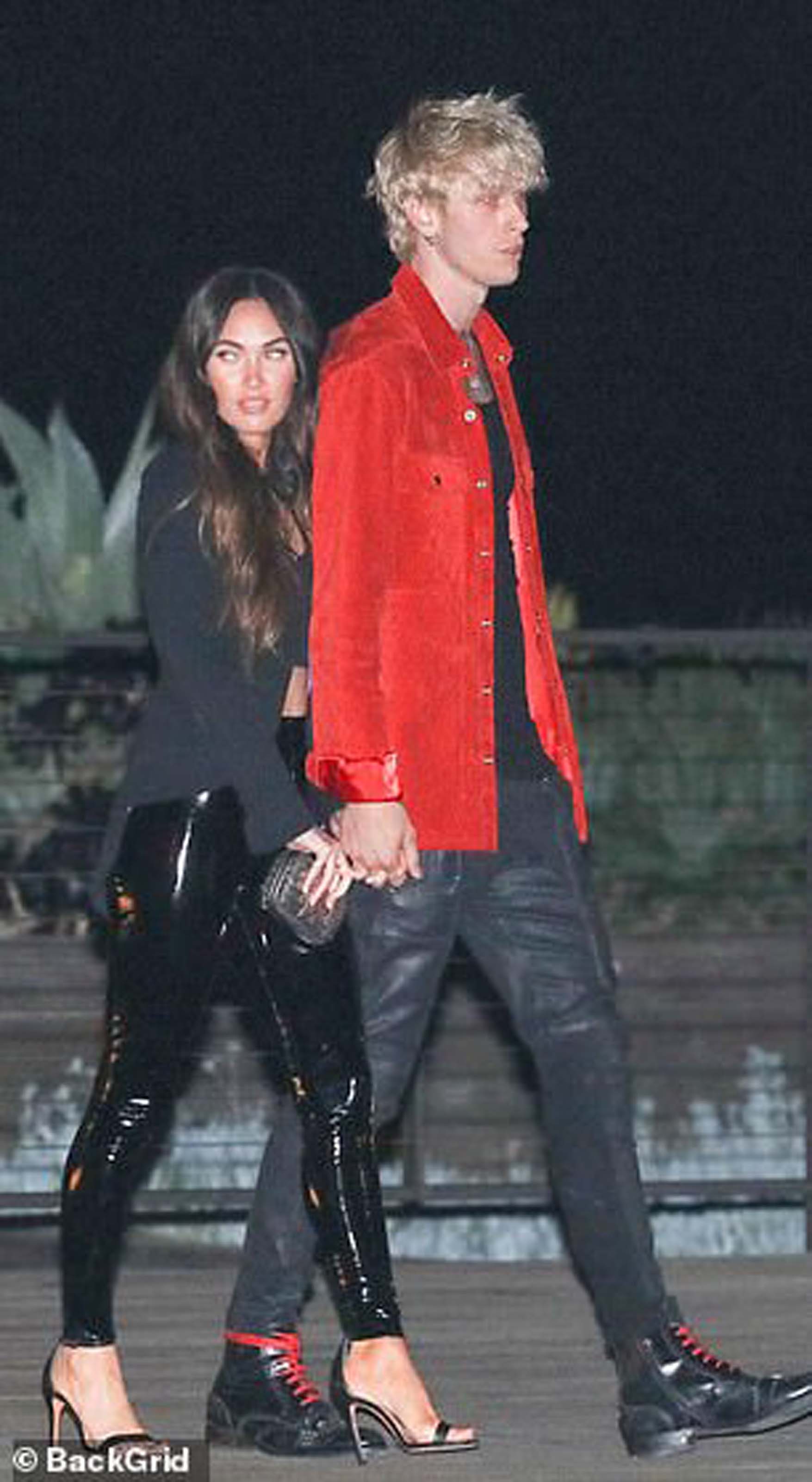 Megan Fox out at dinner date in Malibu