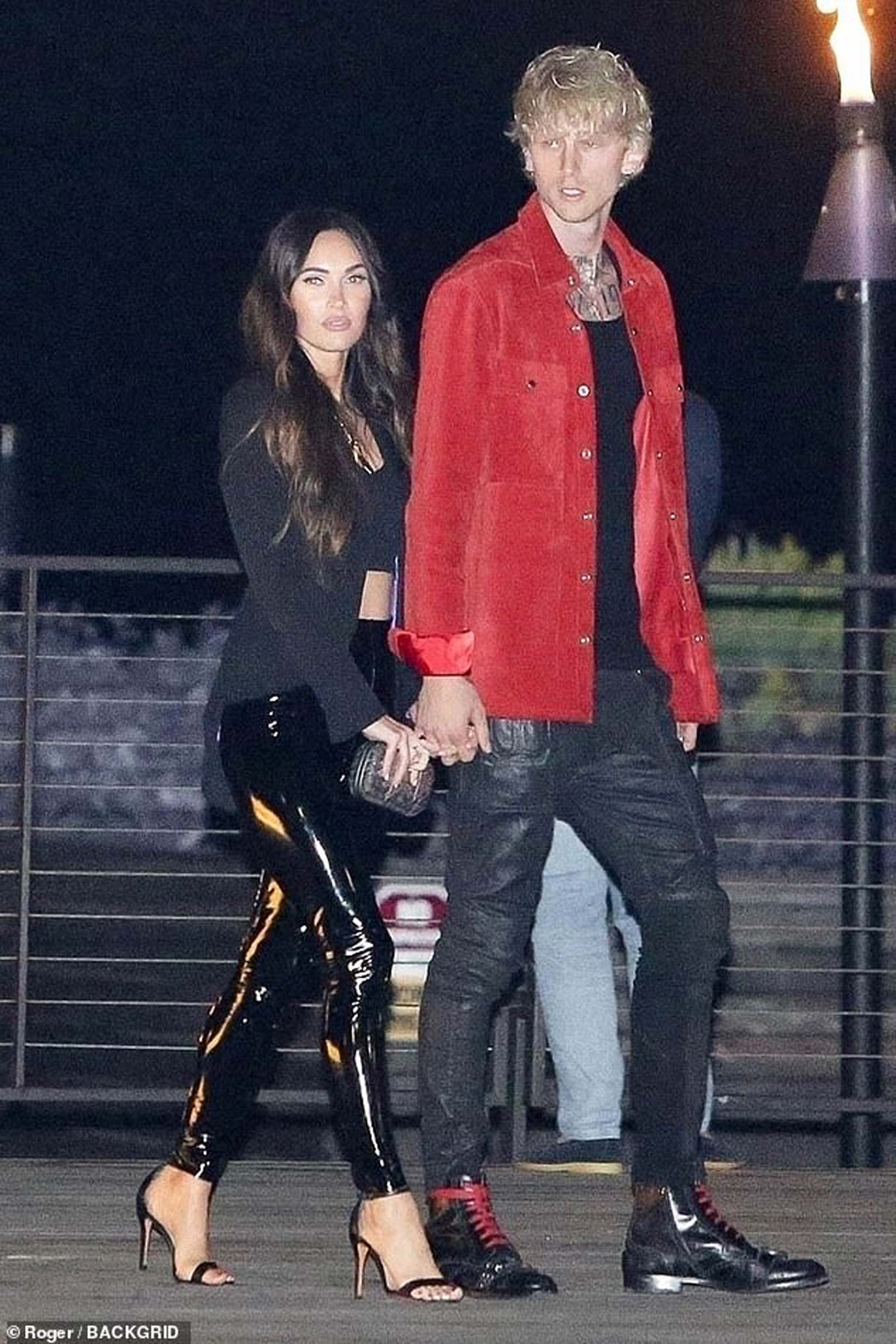 Megan Fox out at dinner date in Malibu