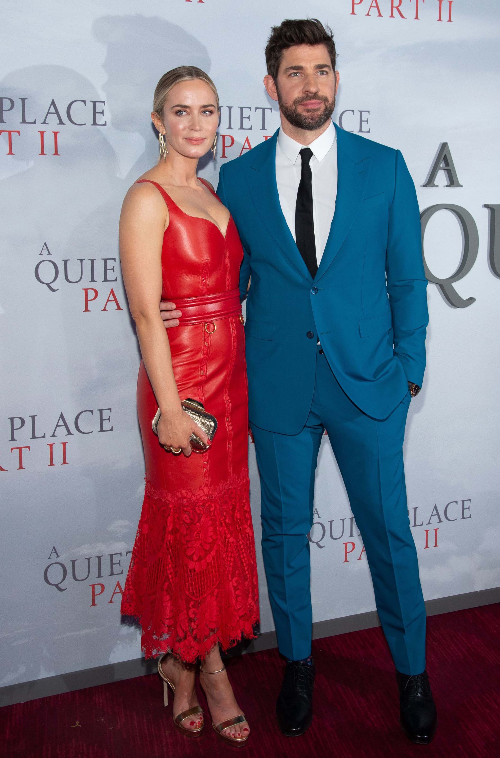 Emily Blunt attends A Quiet Place Part II premiere