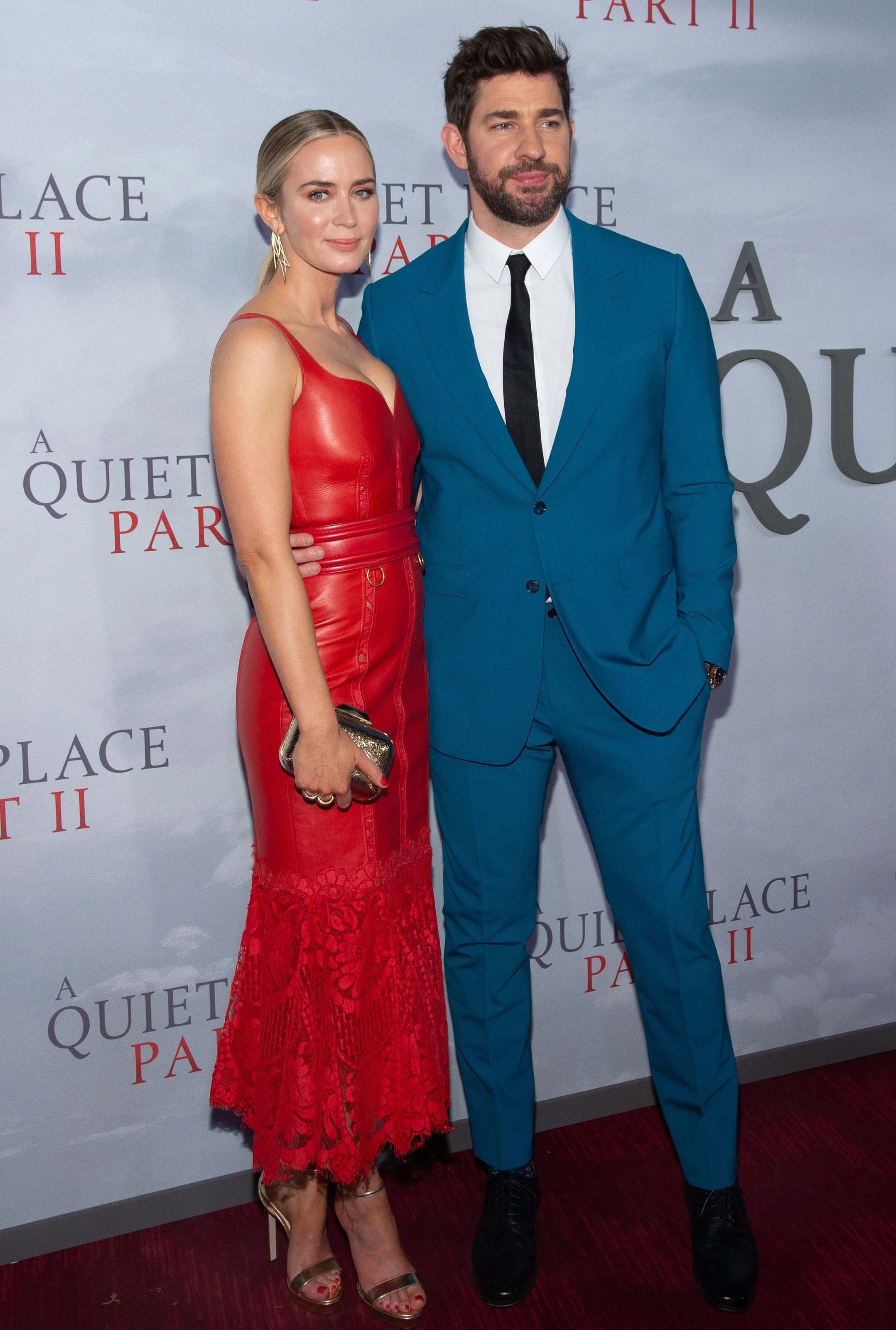 Emily Blunt attends A Quiet Place Part II premiere