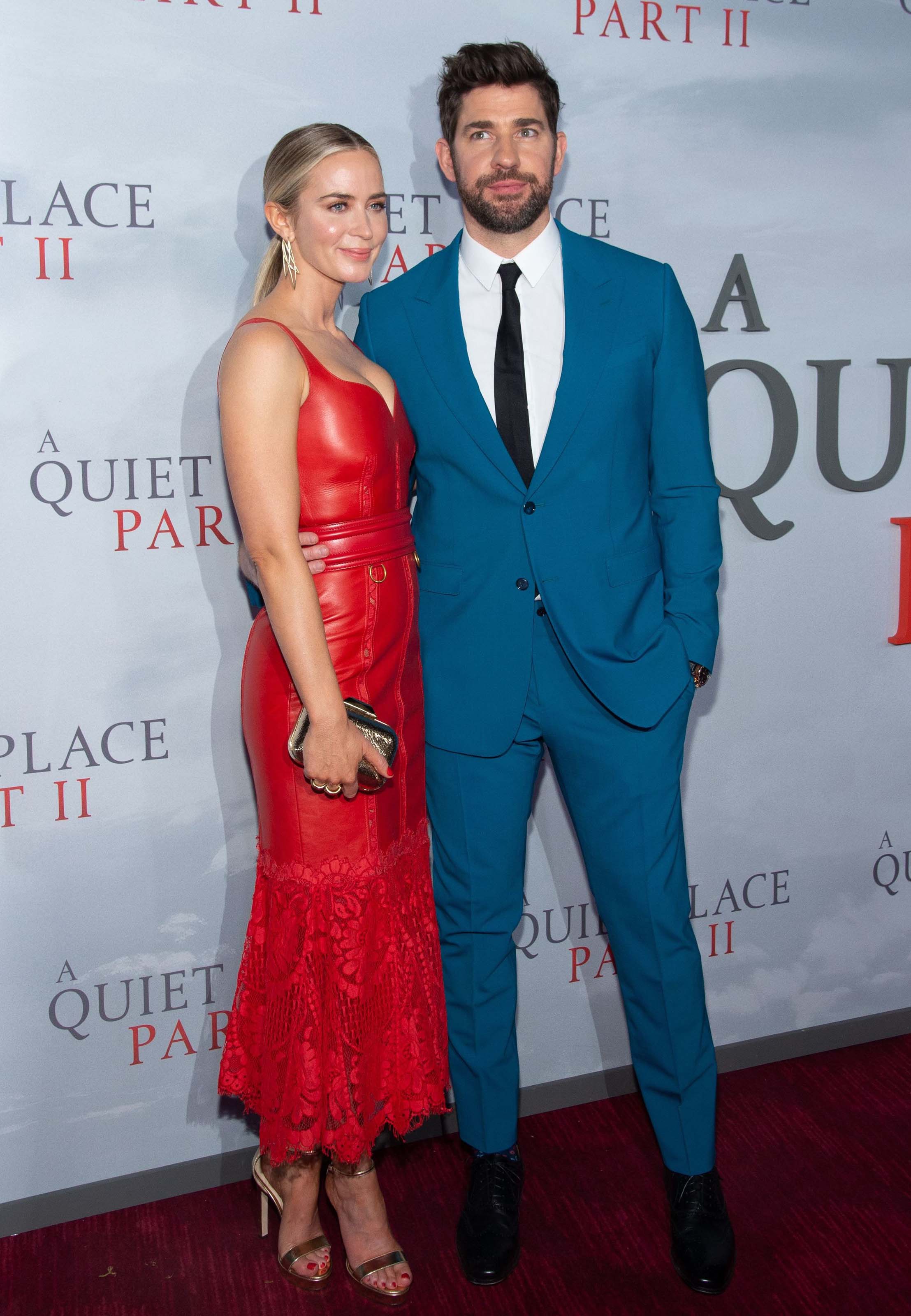 Emily Blunt attends A Quiet Place Part II premiere