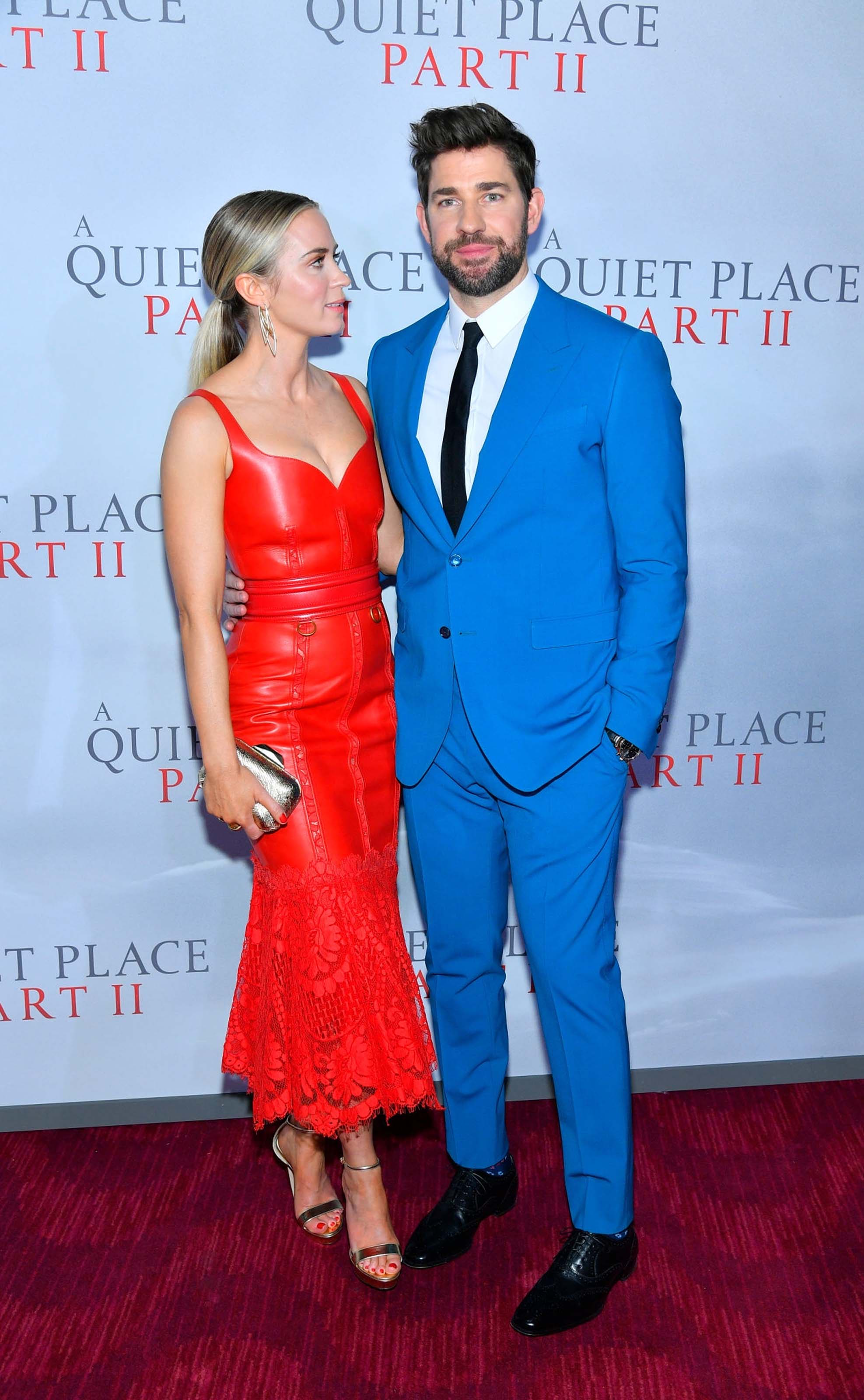 Emily Blunt attends A Quiet Place Part II premiere