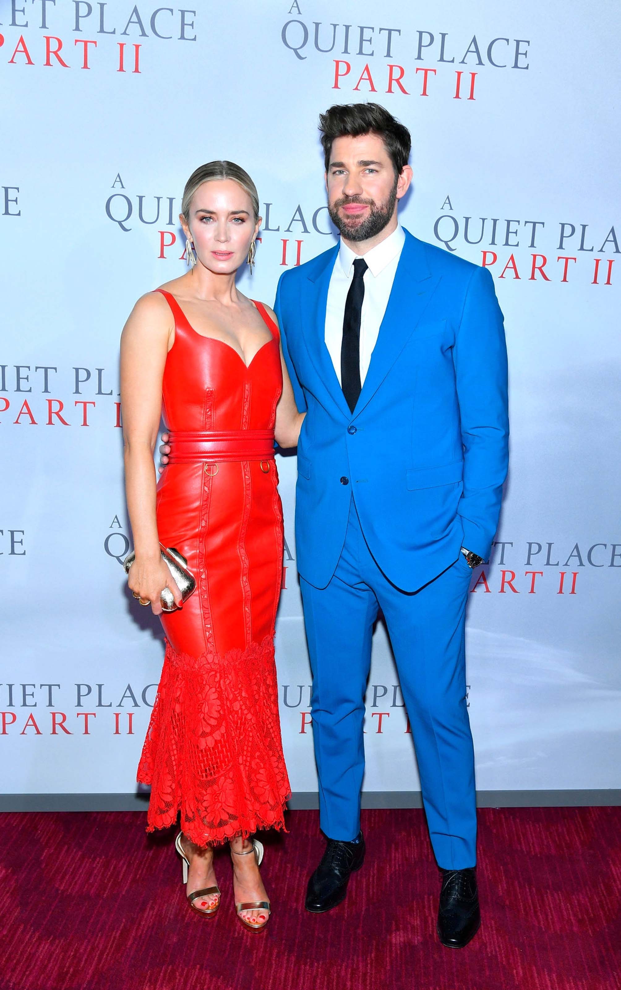 Emily Blunt attends A Quiet Place Part II premiere