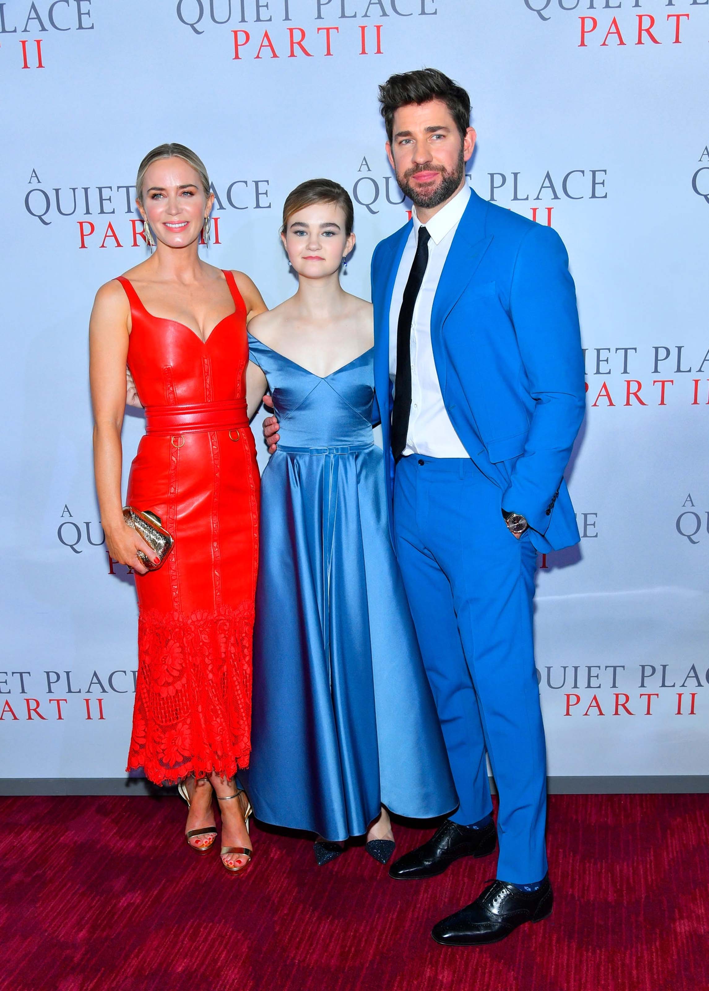 Emily Blunt attends A Quiet Place Part II premiere