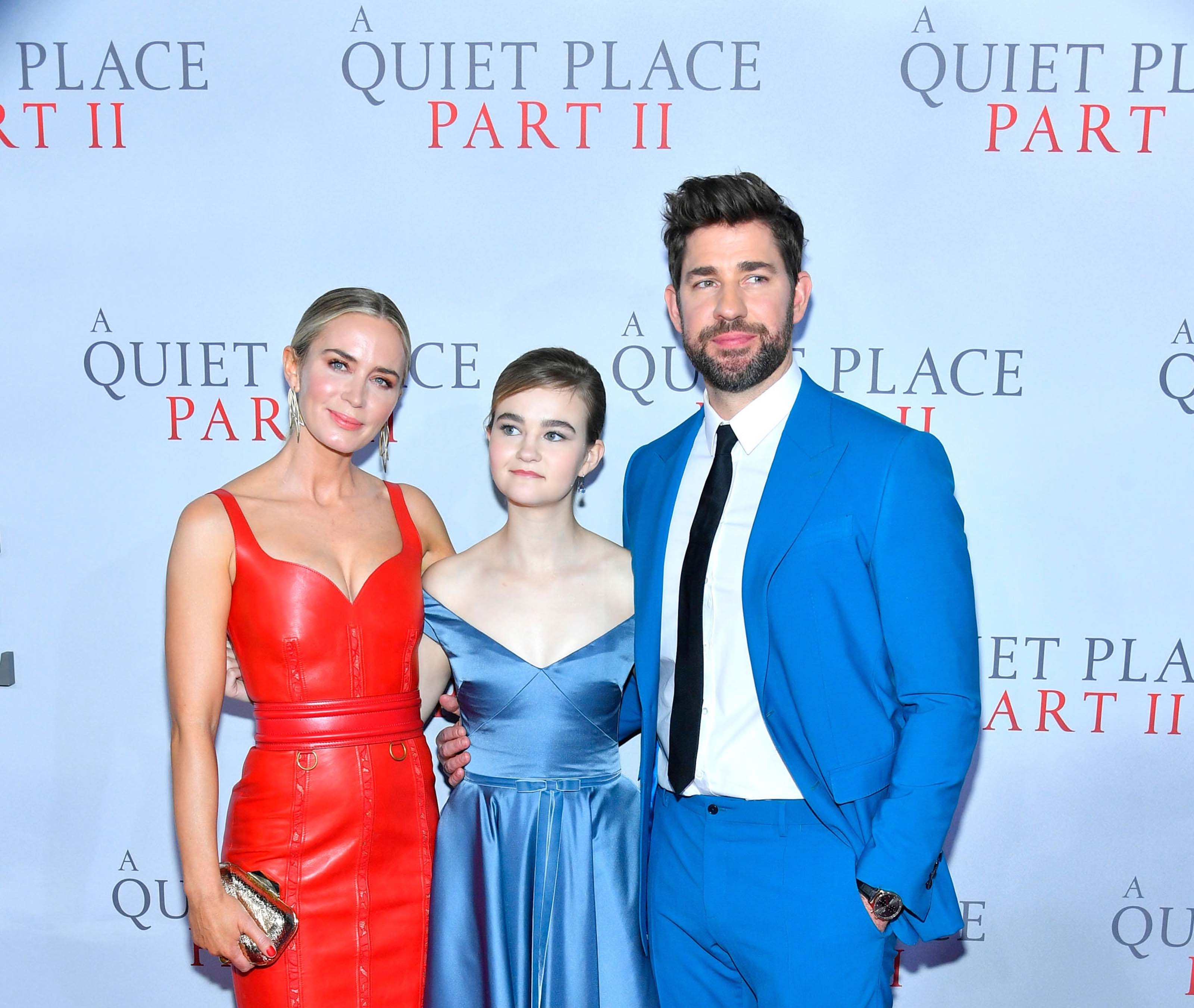 Emily Blunt attends A Quiet Place Part II premiere