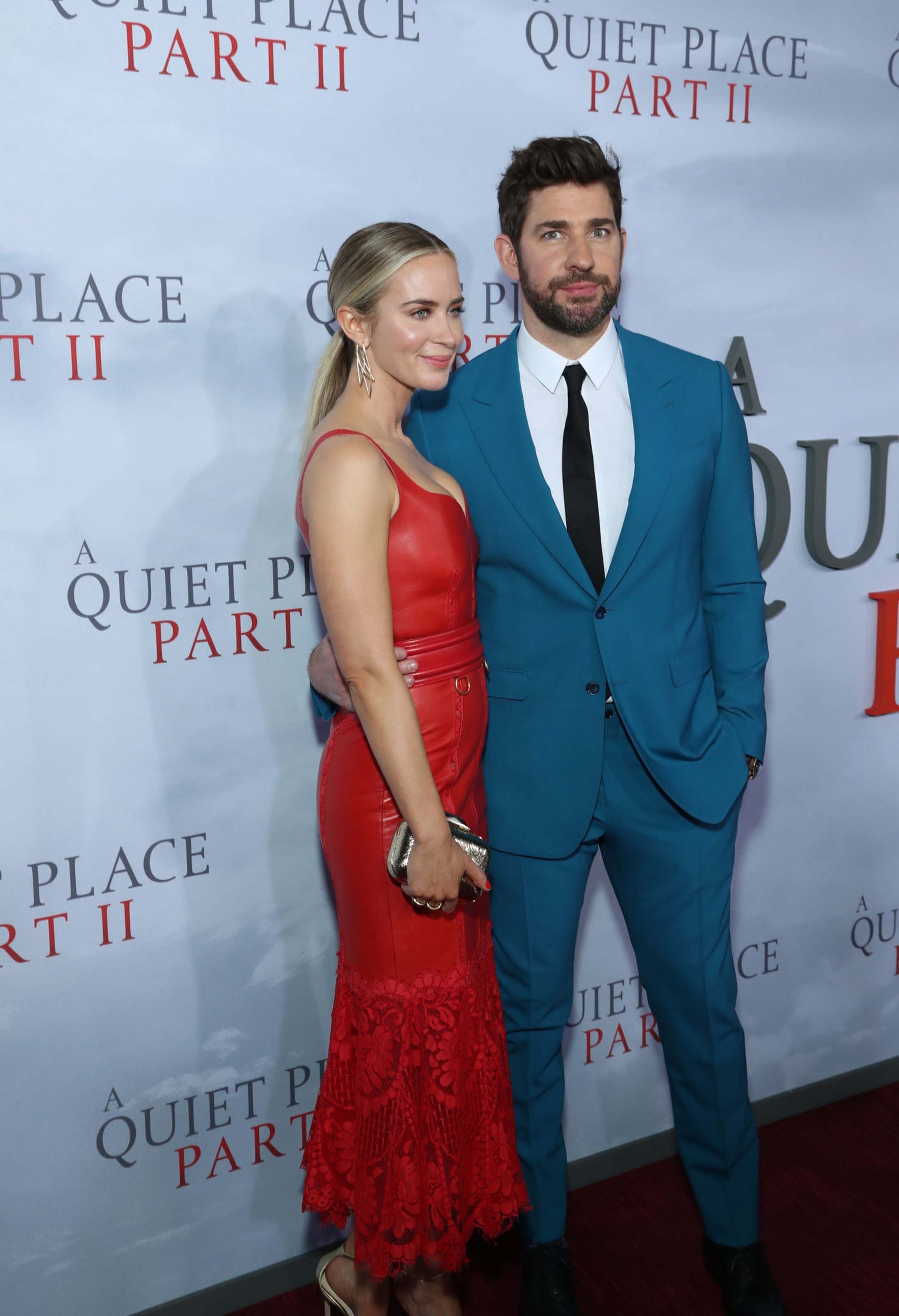 Emily Blunt attends A Quiet Place Part II premiere