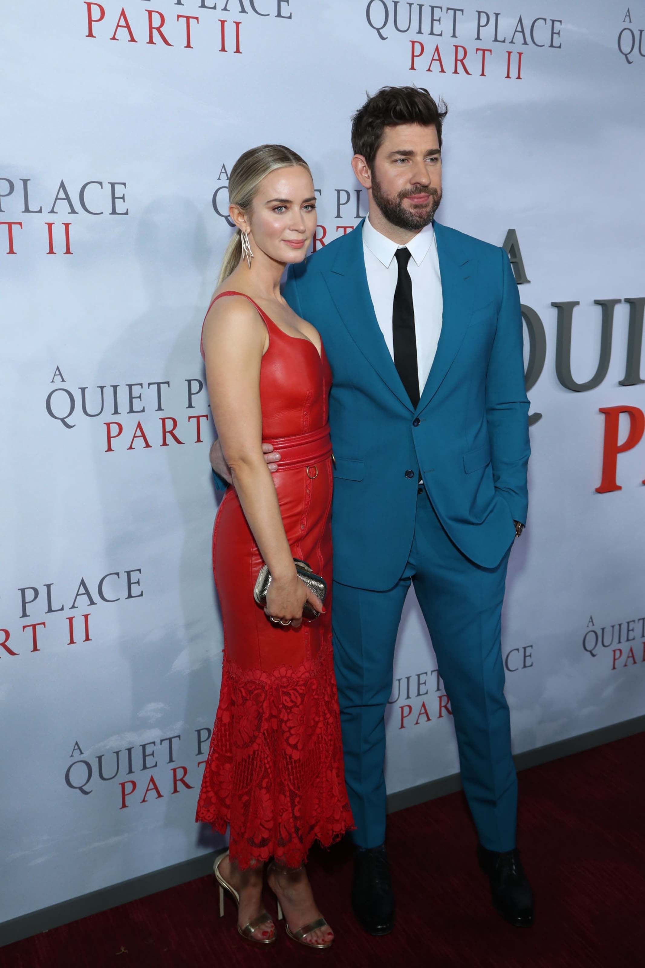 Emily Blunt attends A Quiet Place Part II premiere