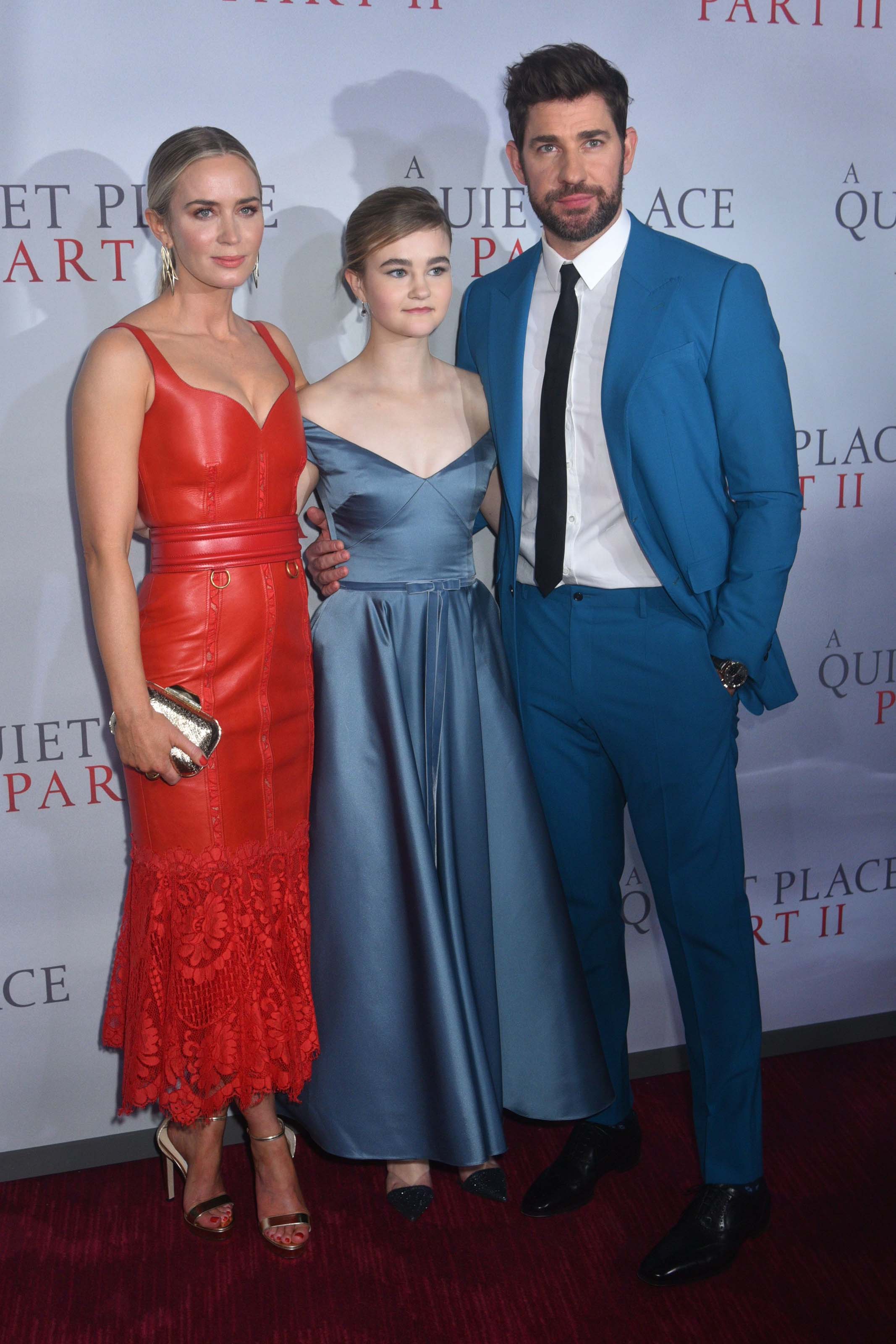 Emily Blunt attends A Quiet Place Part II premiere