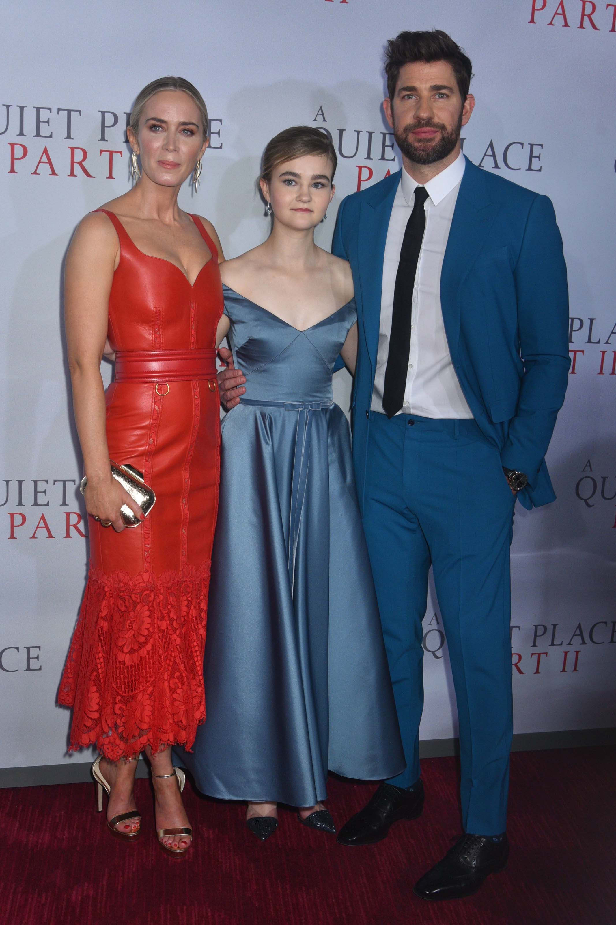 Emily Blunt attends A Quiet Place Part II premiere