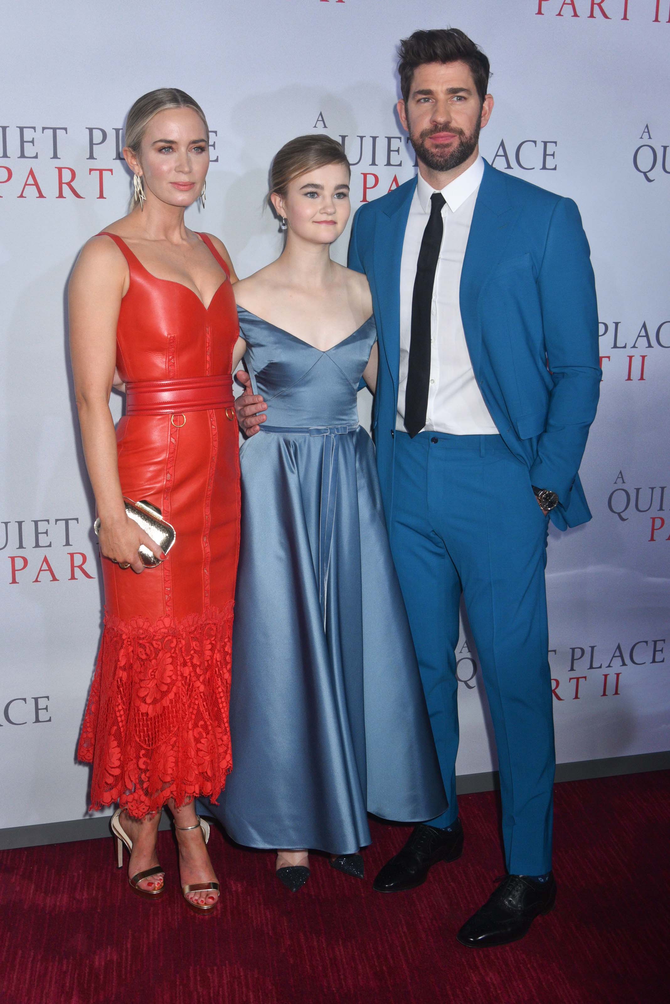 Emily Blunt attends A Quiet Place Part II premiere