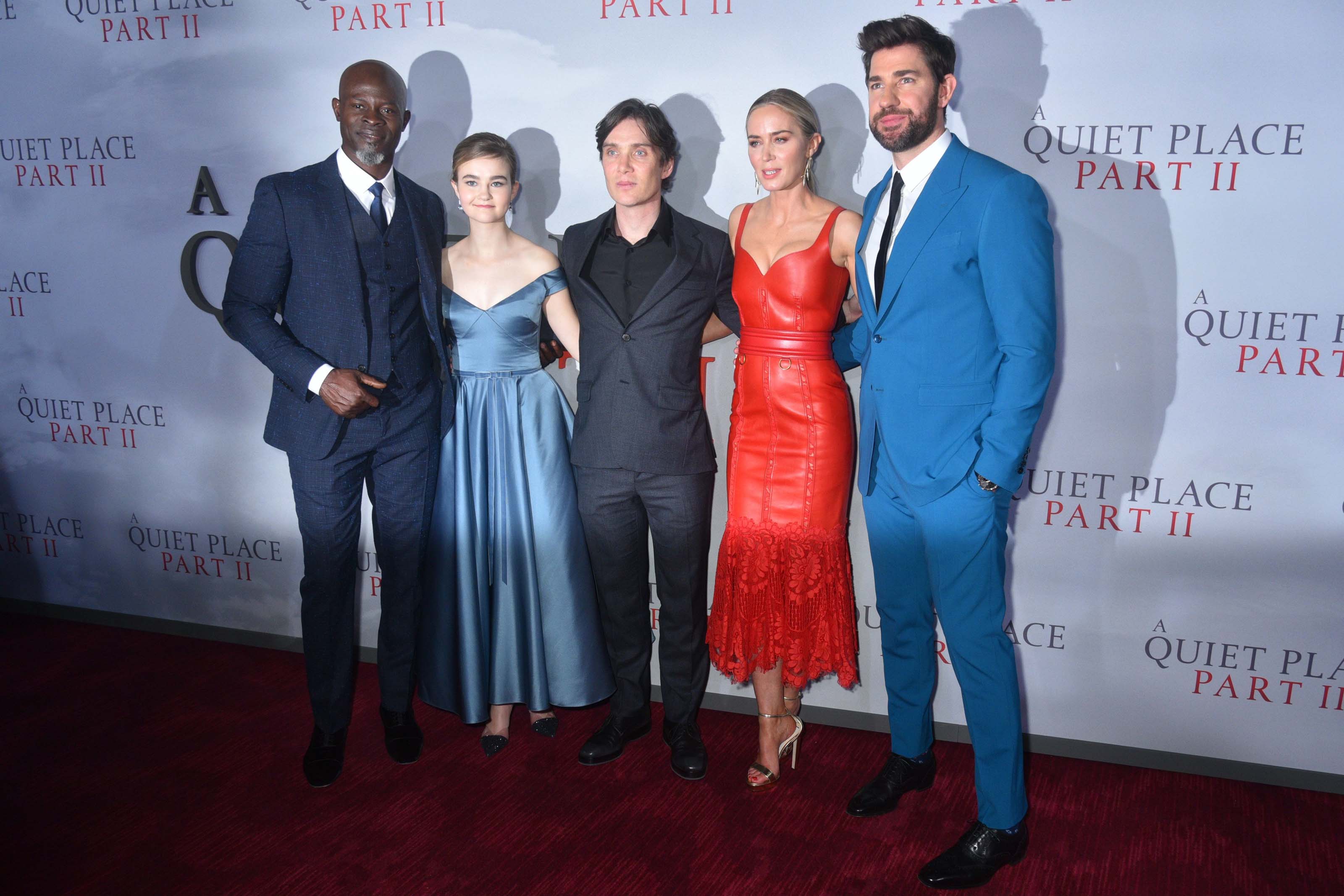 Emily Blunt attends A Quiet Place Part II premiere