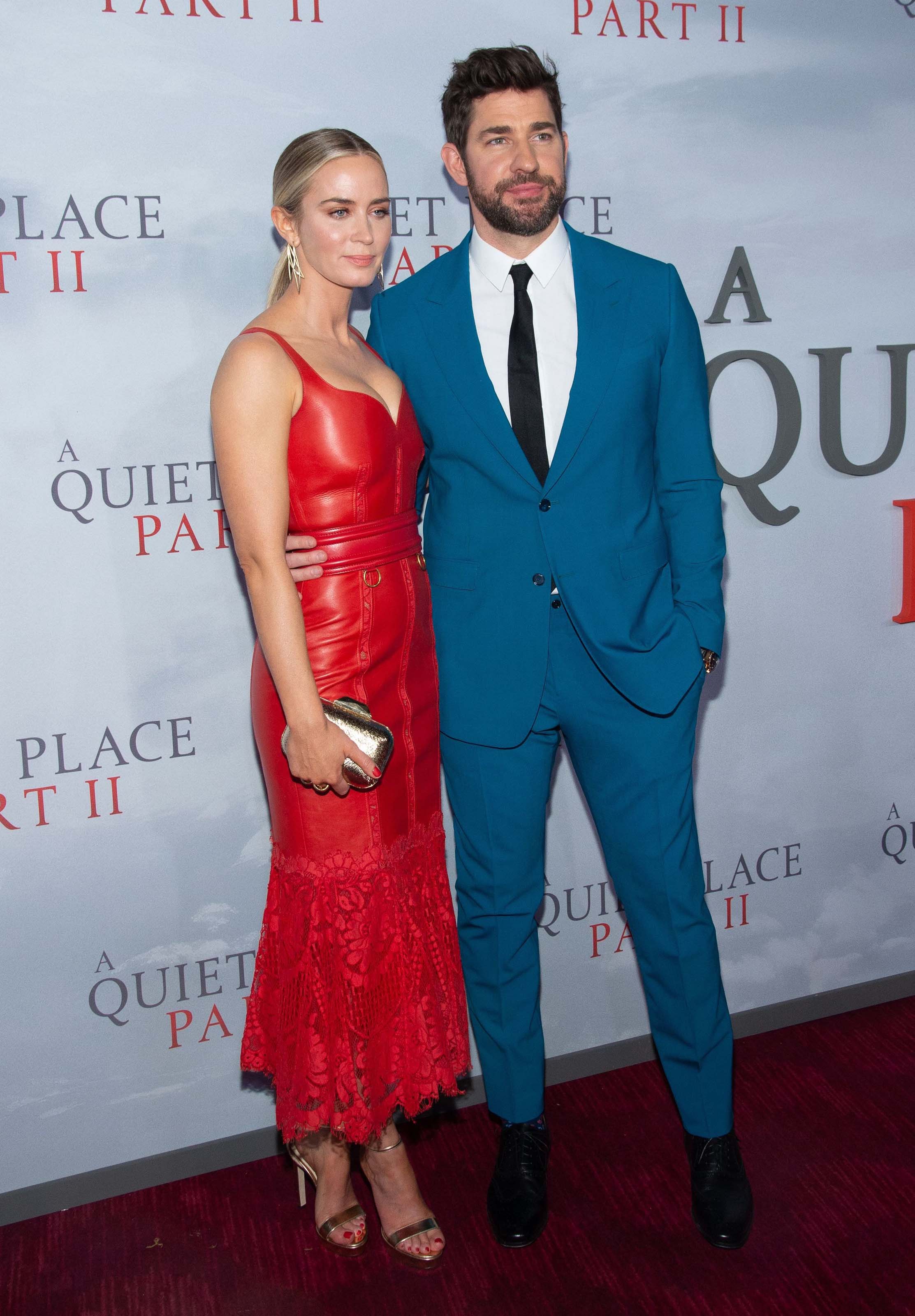 Emily Blunt attends A Quiet Place Part II premiere