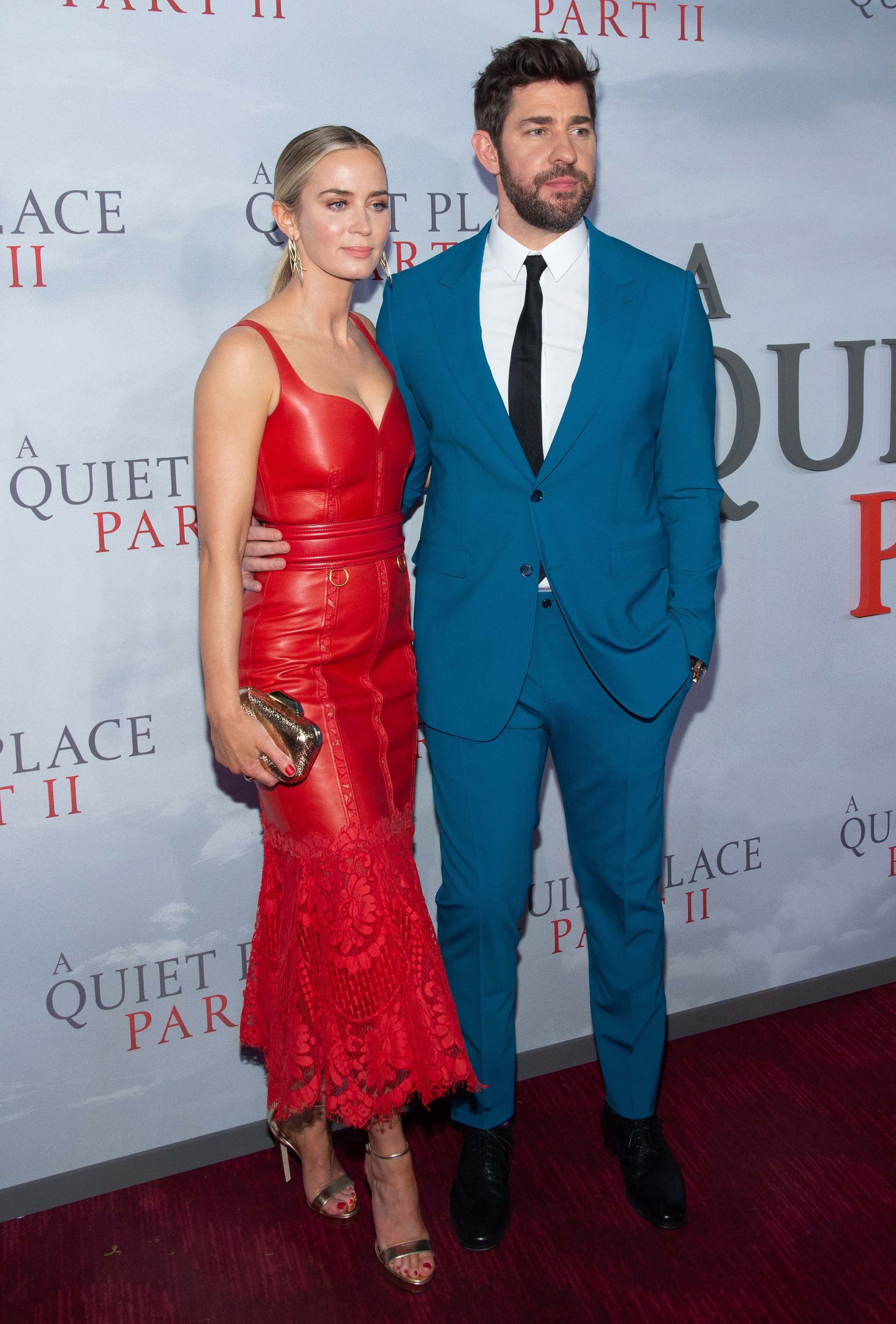 Emily Blunt attends A Quiet Place Part II premiere