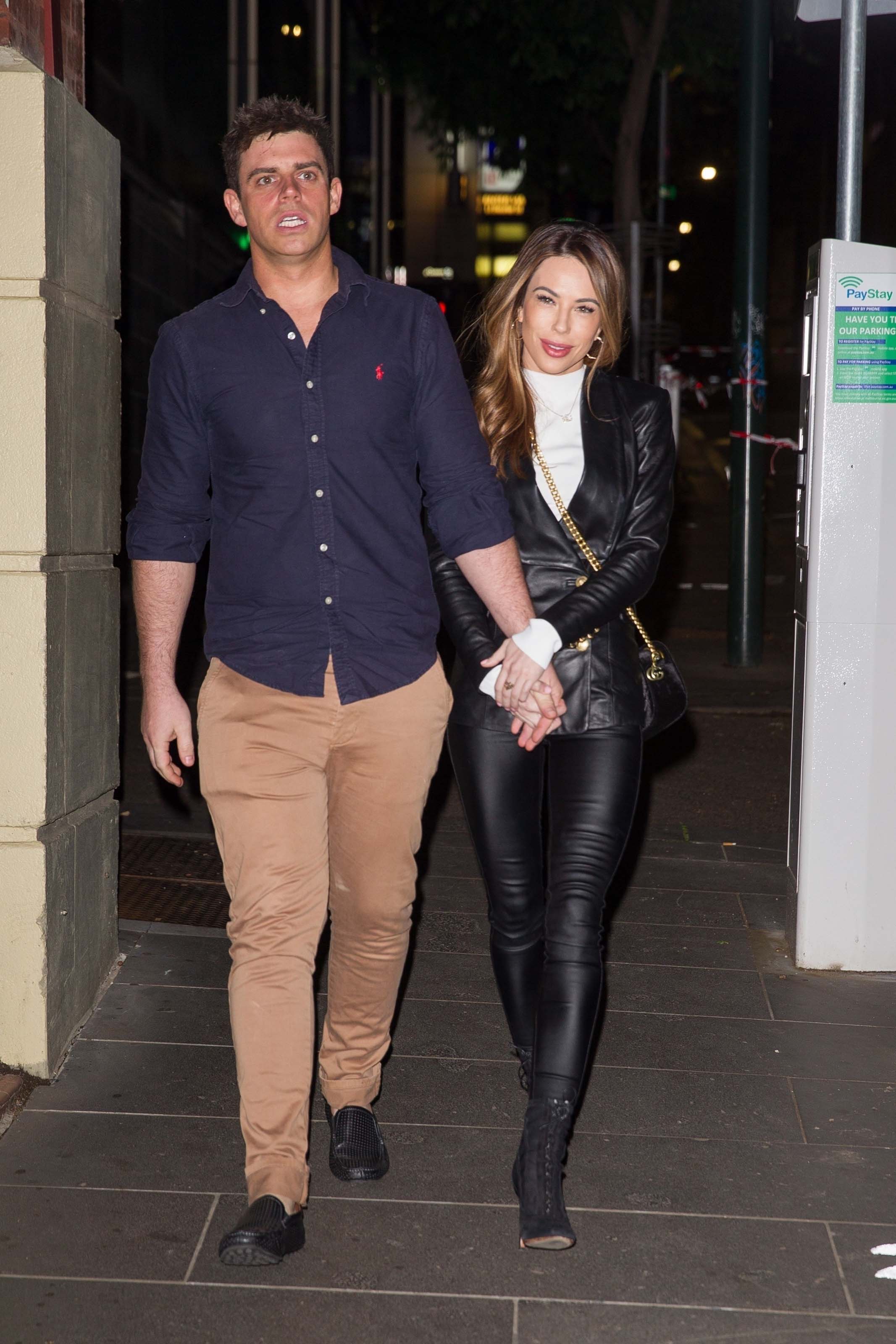 Kasey Osborne date night in Melbourne