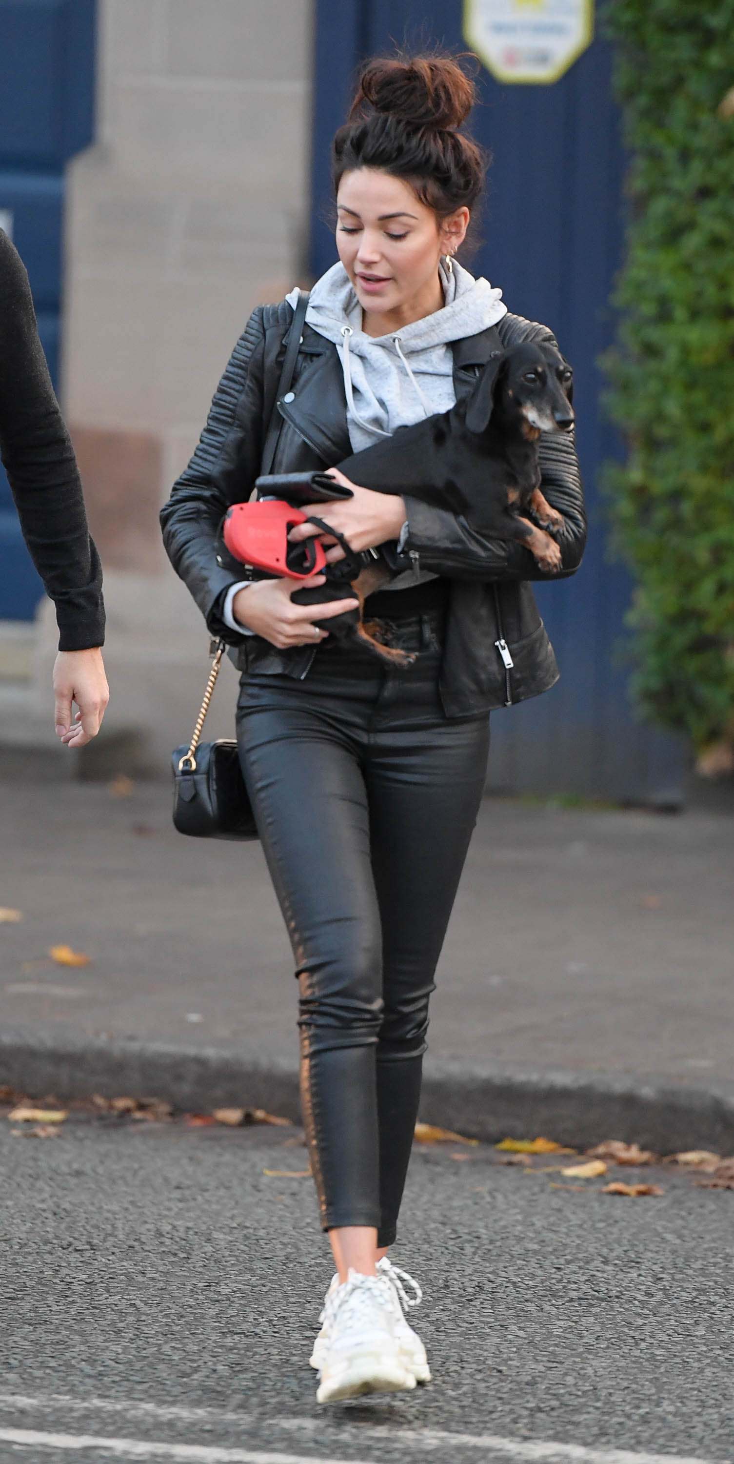 Michelle Keegan out in Hale Cheshire