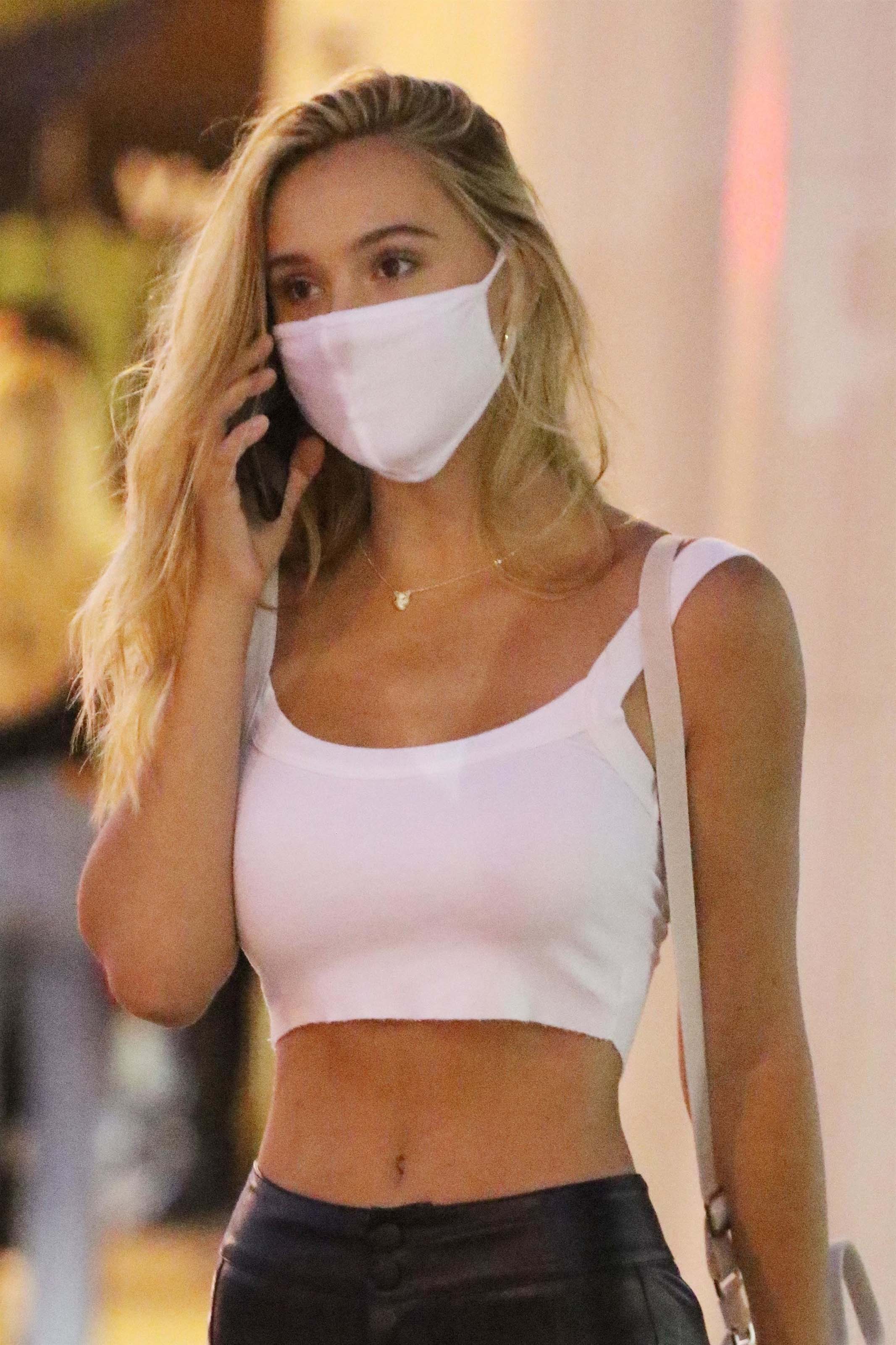 Alexis Ren seen in West Los Angeles - adds