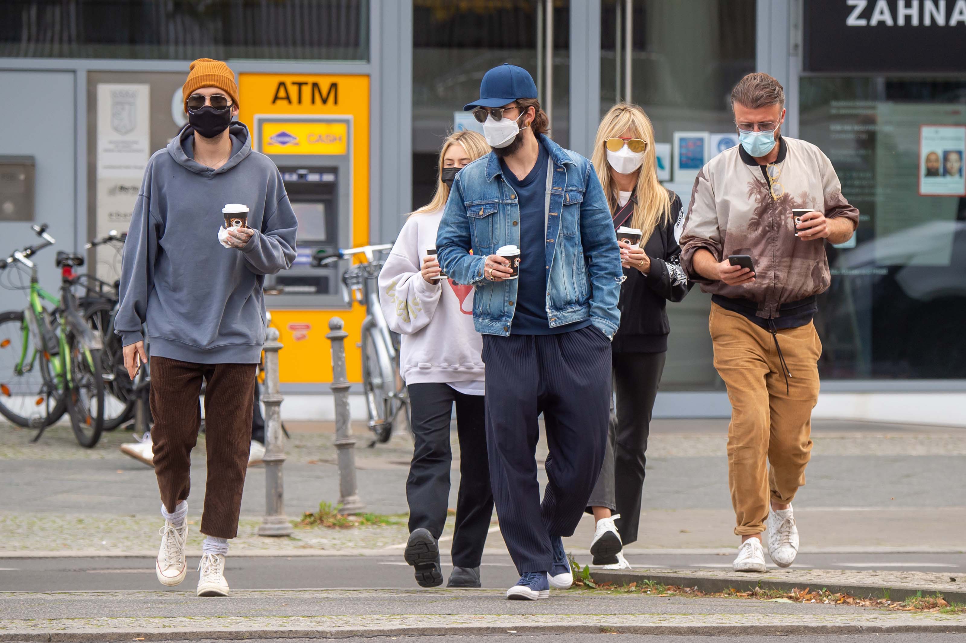 Heidi Klum out in Berlin